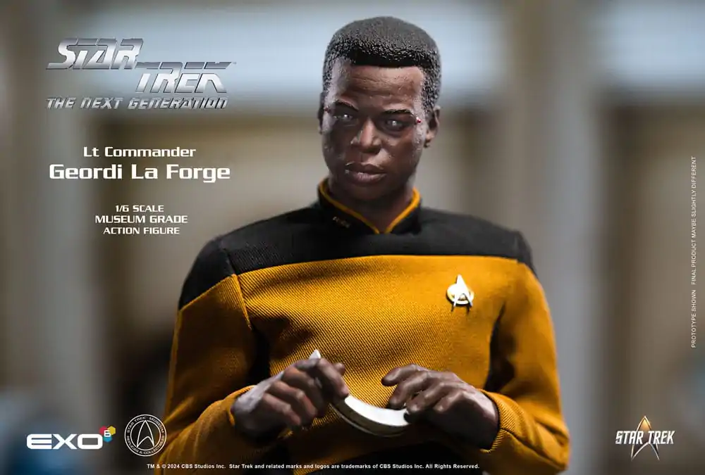 Star Trek: The Next Generation akční figurka 1/6 Lt. Commander Geordi La Forge (Essentials Version) 28 cm fotografii produktu