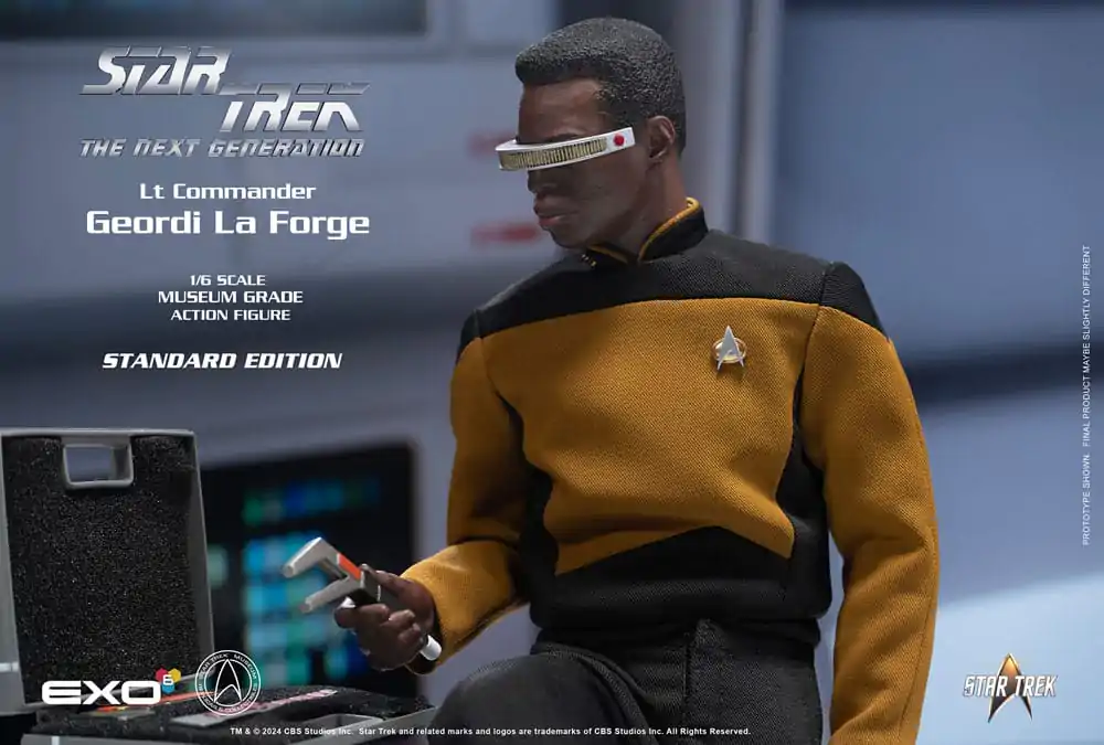 Star Trek: The Next Generation akční figurka 1/6 Lt. Commander Geordi La Forge (Standard Version) 28 cm fotografii produktu