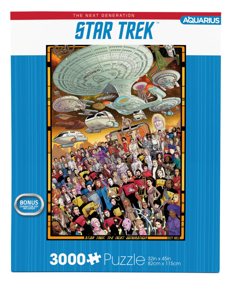 STAR TREK The Next Generation Puzzle (3000 dílků) fotografii produktu
