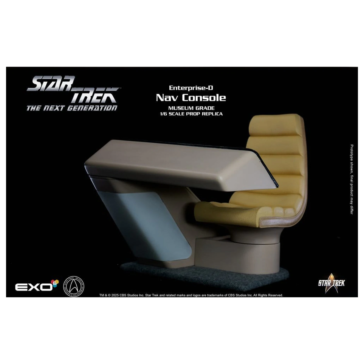 Star Trek: The Next Generation Replika 1/6 Enterprise-D Bridge CONN Konzole fotografii produktu