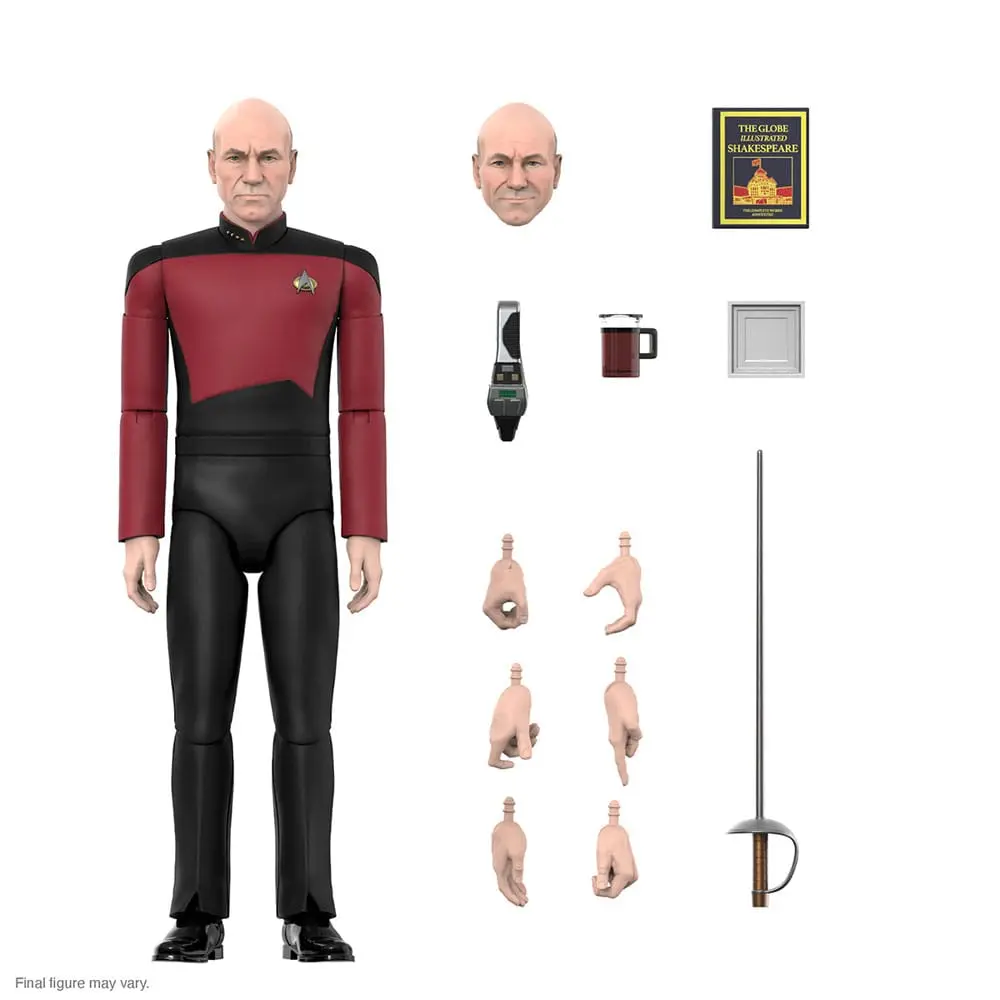 Star Trek: The Next Generation Ultimates akční figurka Kapitán Picard 18 cm fotografii produktu