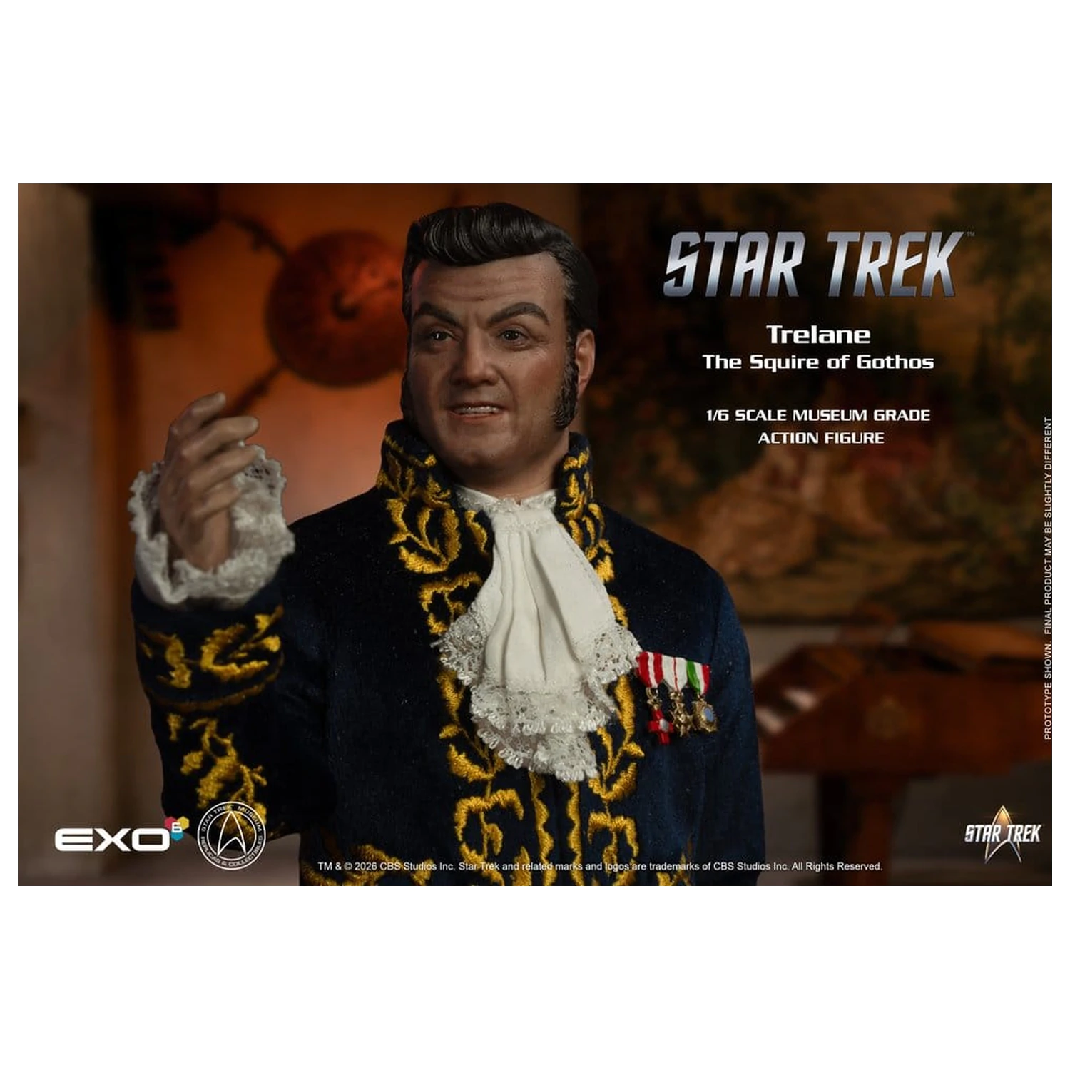 Star Trek: The Original Series akční figurka 1/6 Trelane, The Squire of Gothos 29 cm fotografii produktu