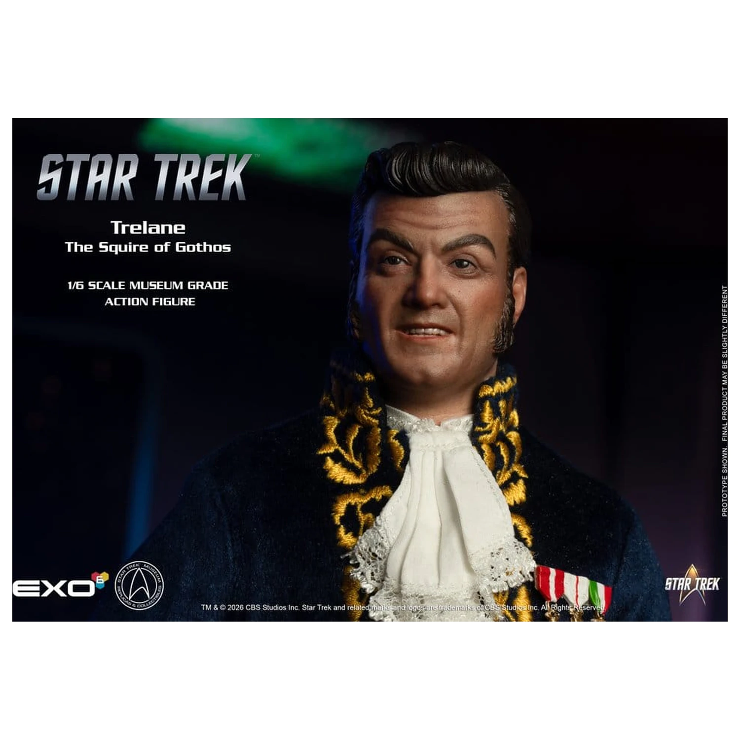 Star Trek: The Original Series akční figurka 1/6 Trelane, The Squire of Gothos 29 cm fotografii produktu