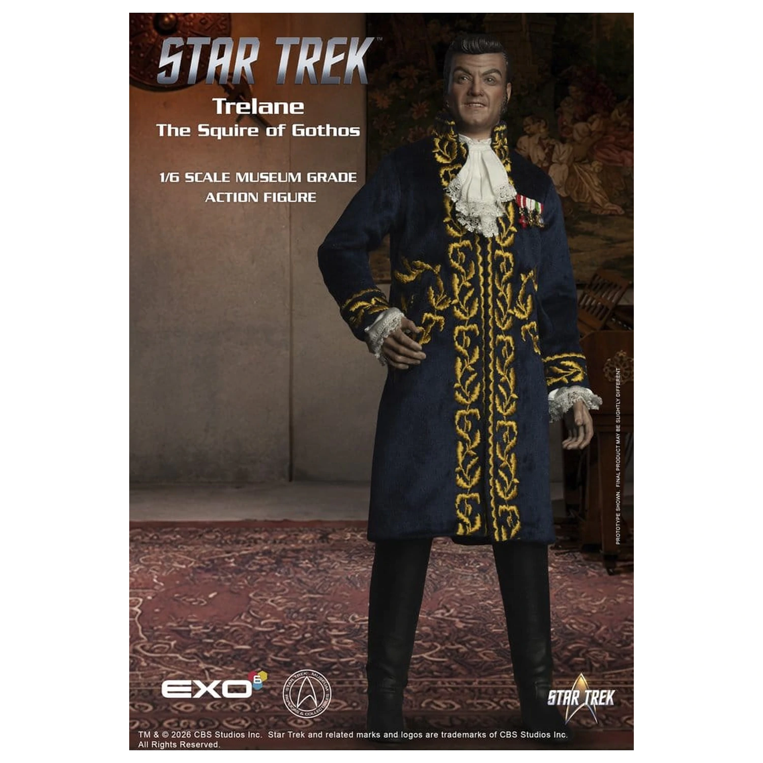Star Trek: The Original Series akční figurka 1/6 Trelane, The Squire of Gothos 29 cm fotografii produktu