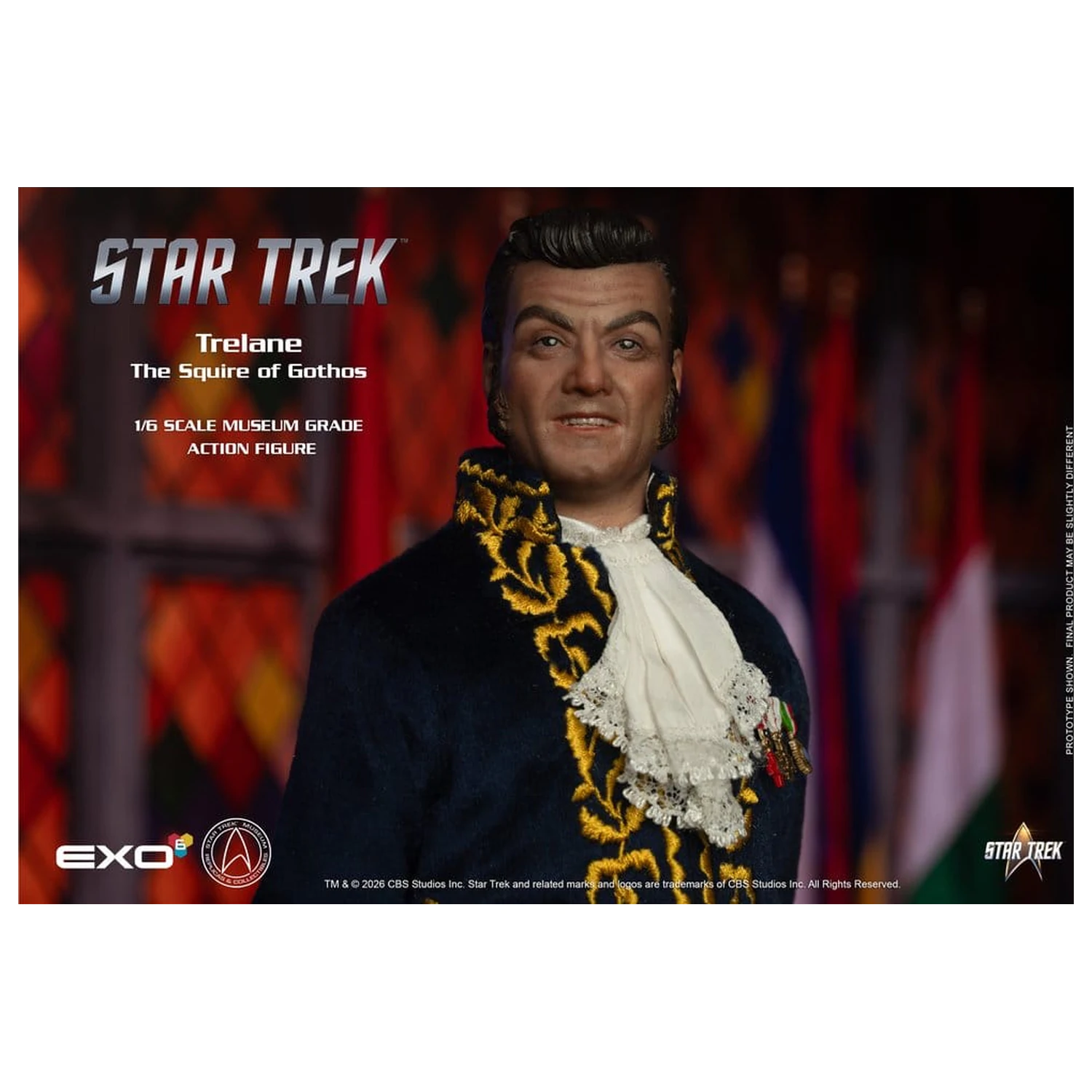 Star Trek: The Original Series akční figurka 1/6 Trelane, The Squire of Gothos 29 cm fotografii produktu