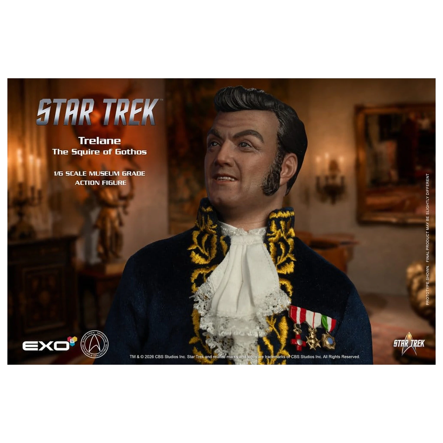 Star Trek: The Original Series akční figurka 1/6 Trelane, The Squire of Gothos 29 cm fotografii produktu