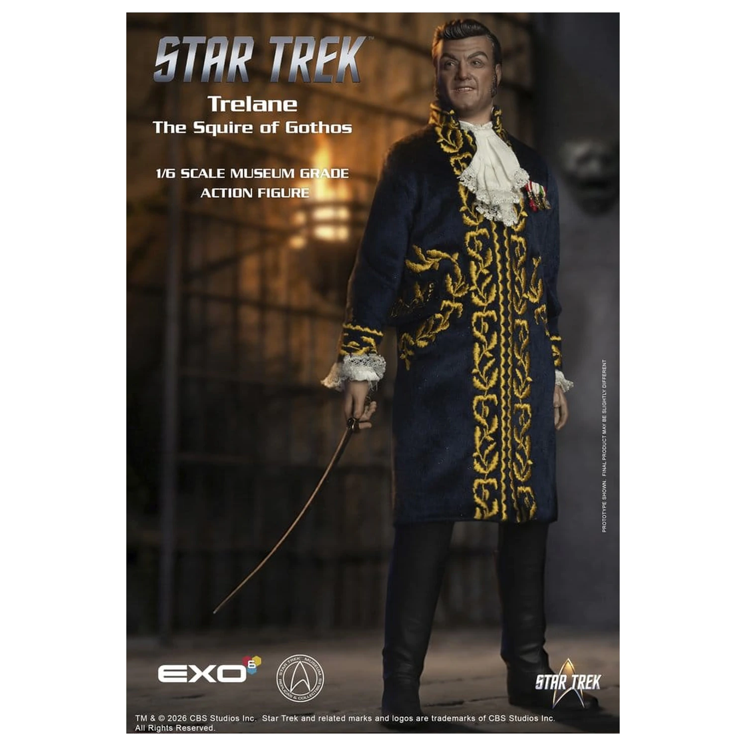 Star Trek: The Original Series akční figurka 1/6 Trelane, The Squire of Gothos 29 cm fotografii produktu