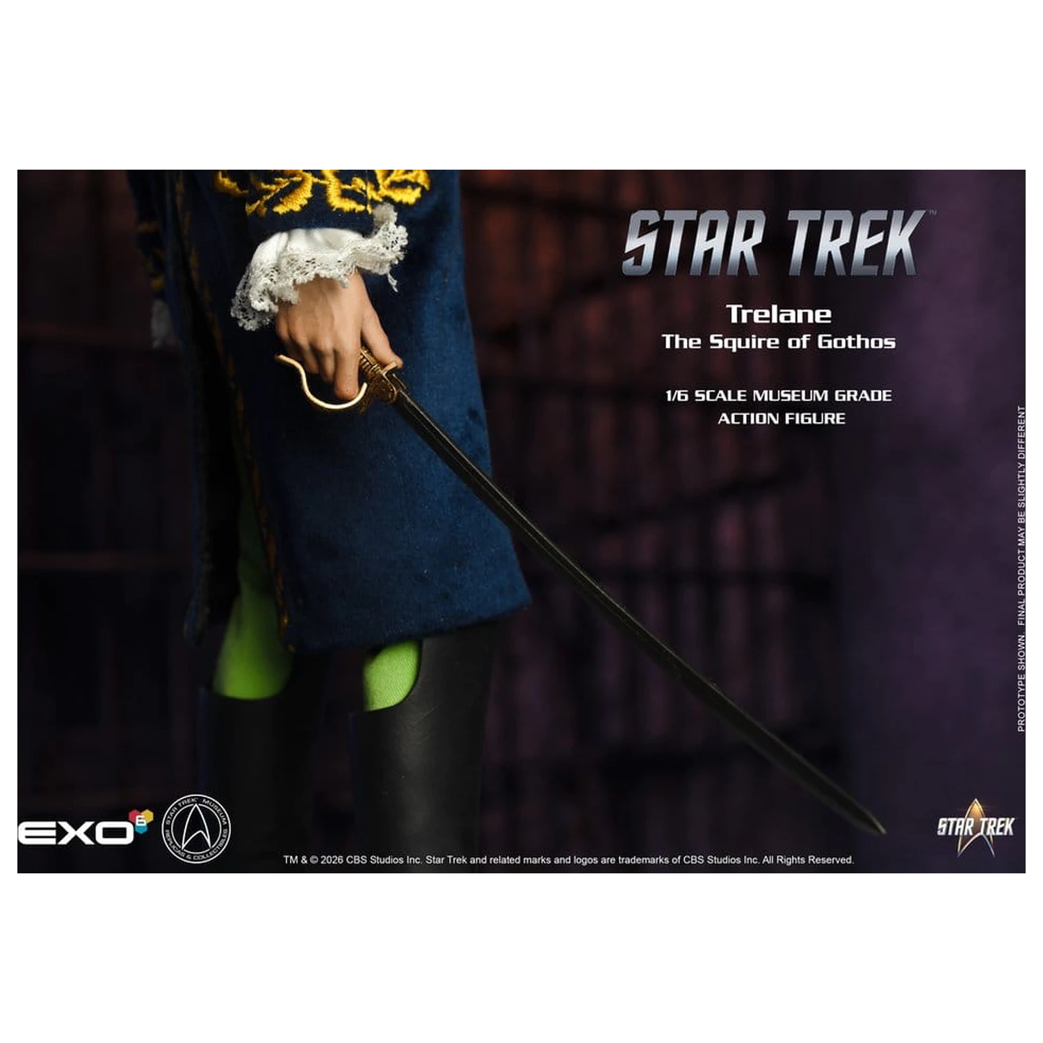 Star Trek: The Original Series akční figurka 1/6 Trelane, The Squire of Gothos 29 cm fotografii produktu