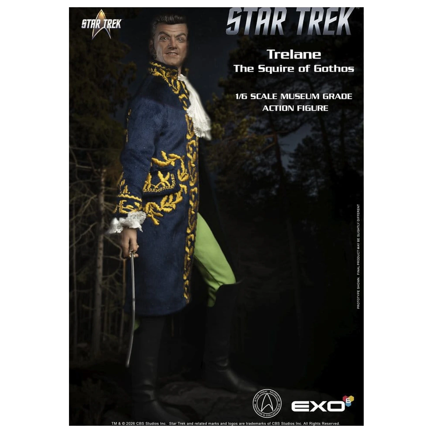 Star Trek: The Original Series akční figurka 1/6 Trelane, The Squire of Gothos 29 cm fotografii produktu