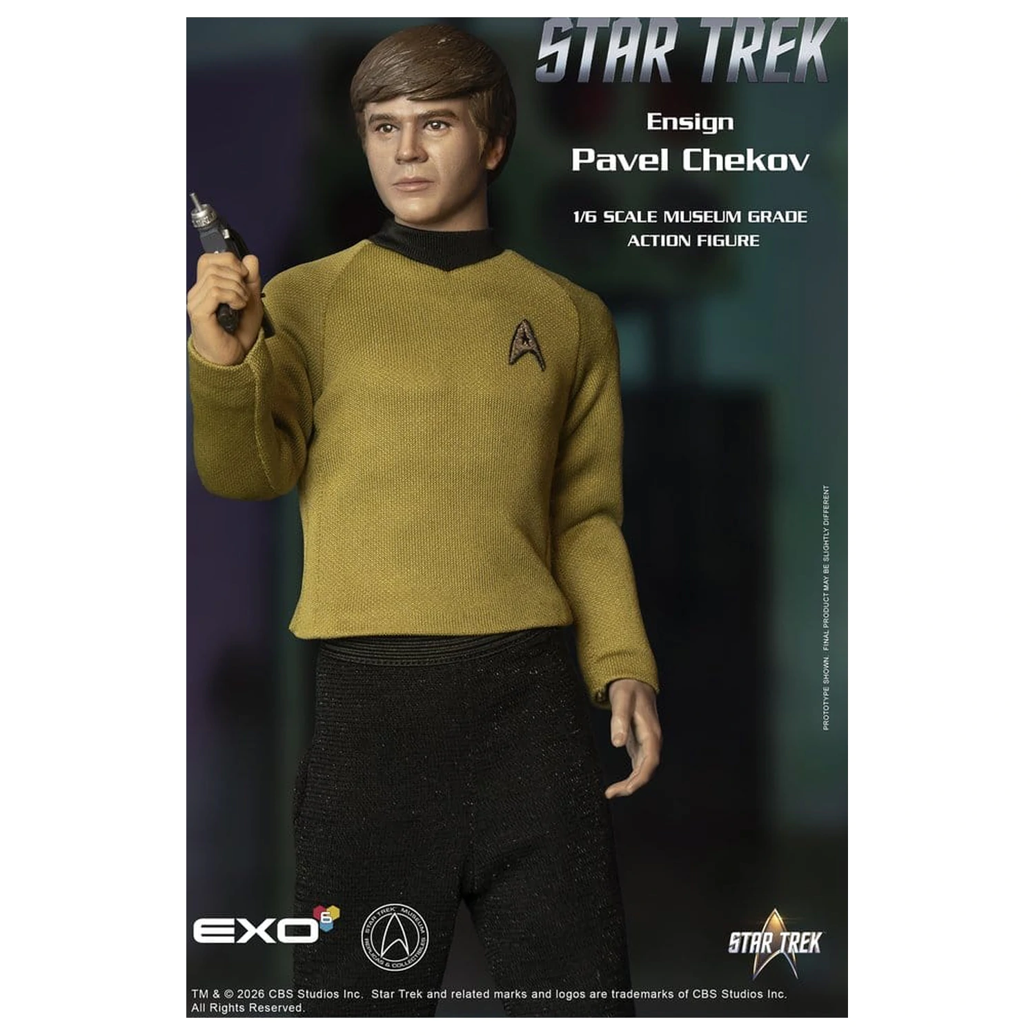 Star Trek: The Original Series akční figurka 1/6 Ensign Pavel Chekov 30 cm fotografii produktu