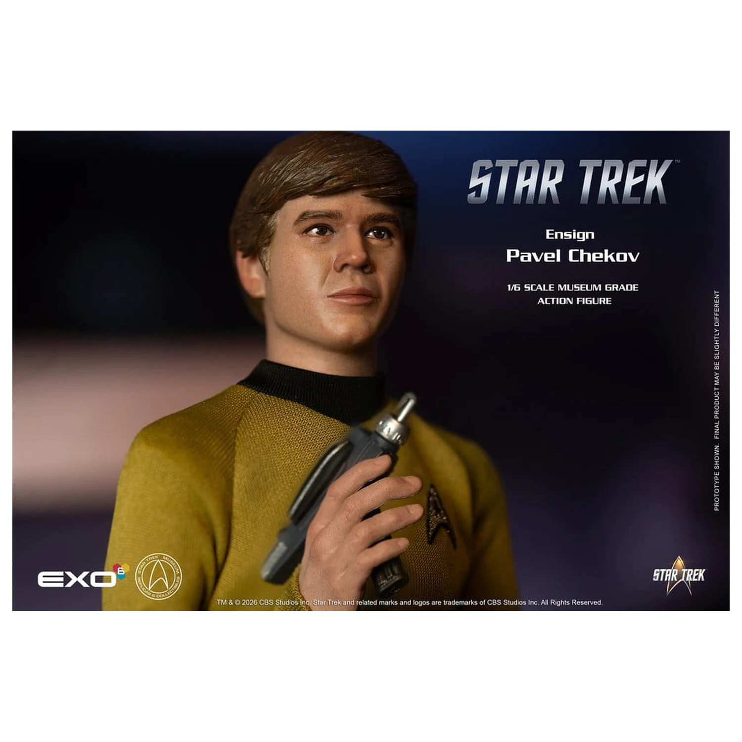 Star Trek: The Original Series akční figurka 1/6 Ensign Pavel Chekov 30 cm fotografii produktu
