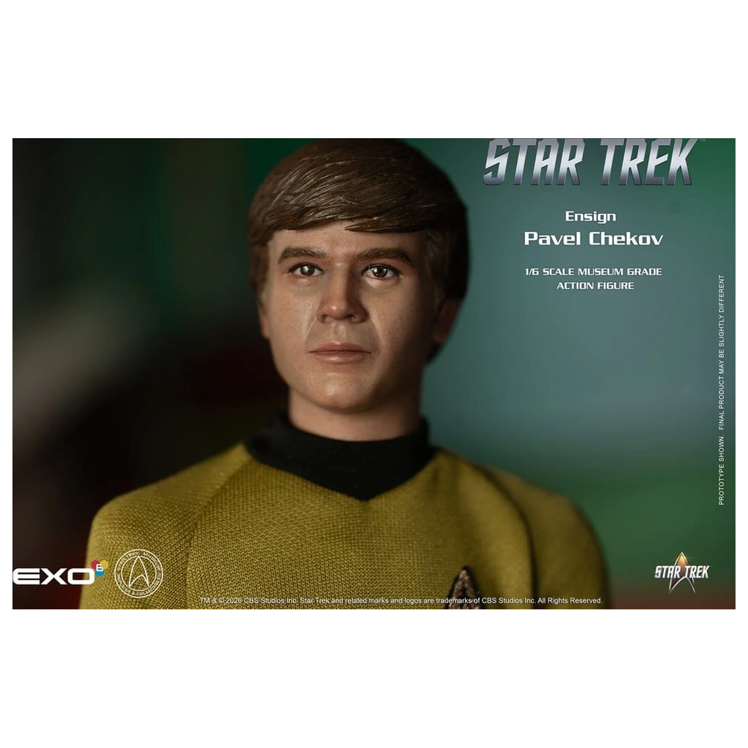 Star Trek: The Original Series akční figurka 1/6 Ensign Pavel Chekov 30 cm fotografii produktu