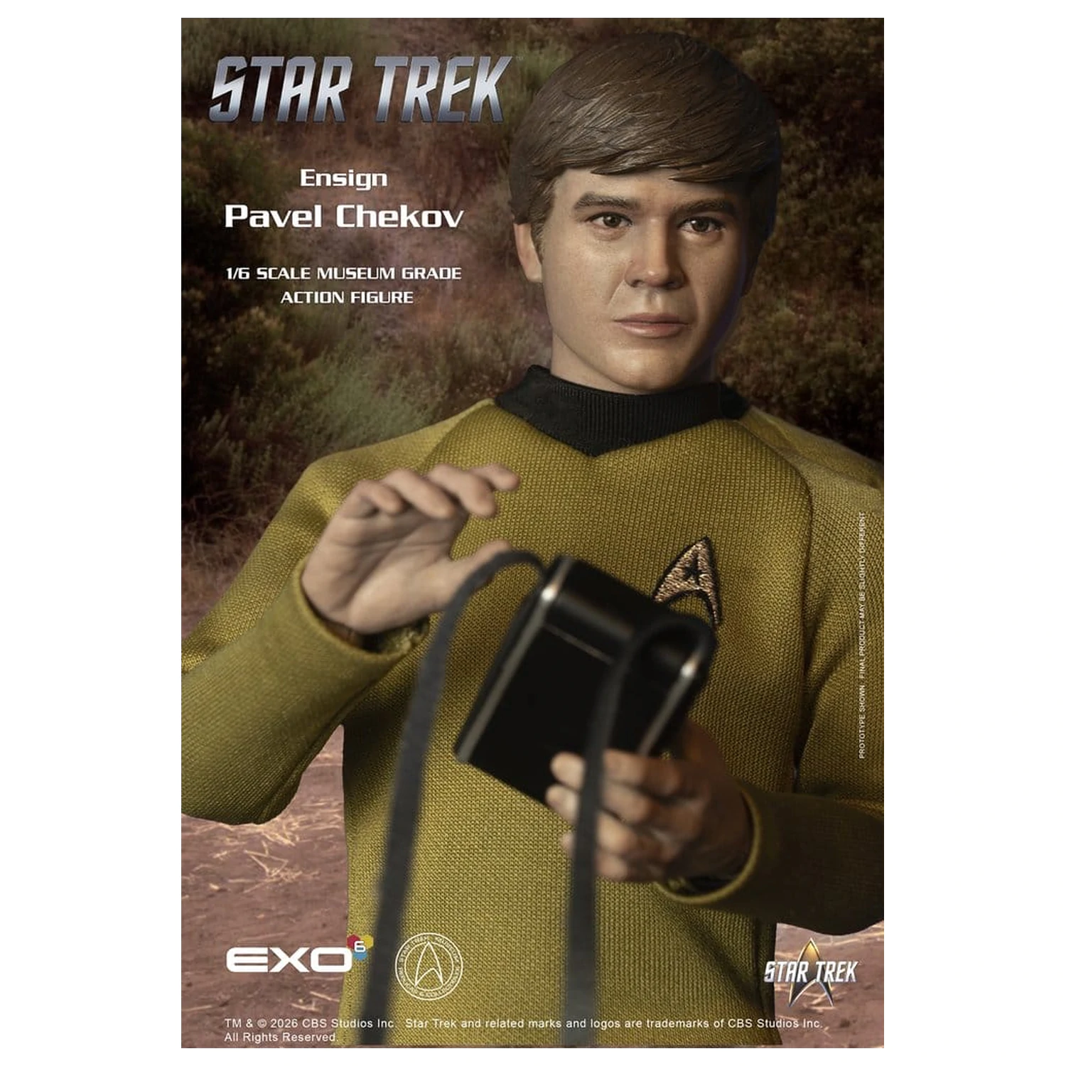 Star Trek: The Original Series akční figurka 1/6 Ensign Pavel Chekov 30 cm fotografii produktu