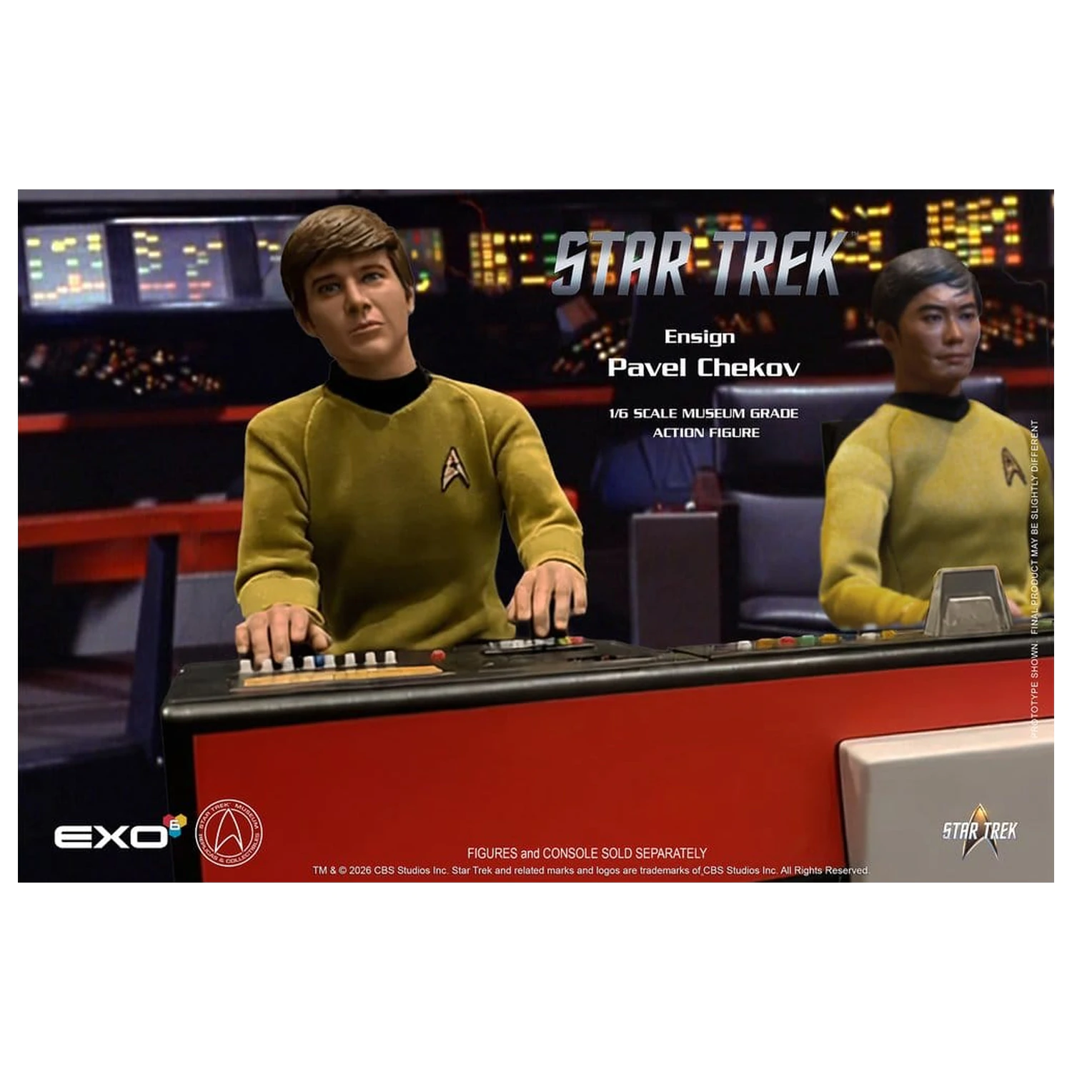 Star Trek: The Original Series akční figurka 1/6 Ensign Pavel Chekov 30 cm fotografii produktu