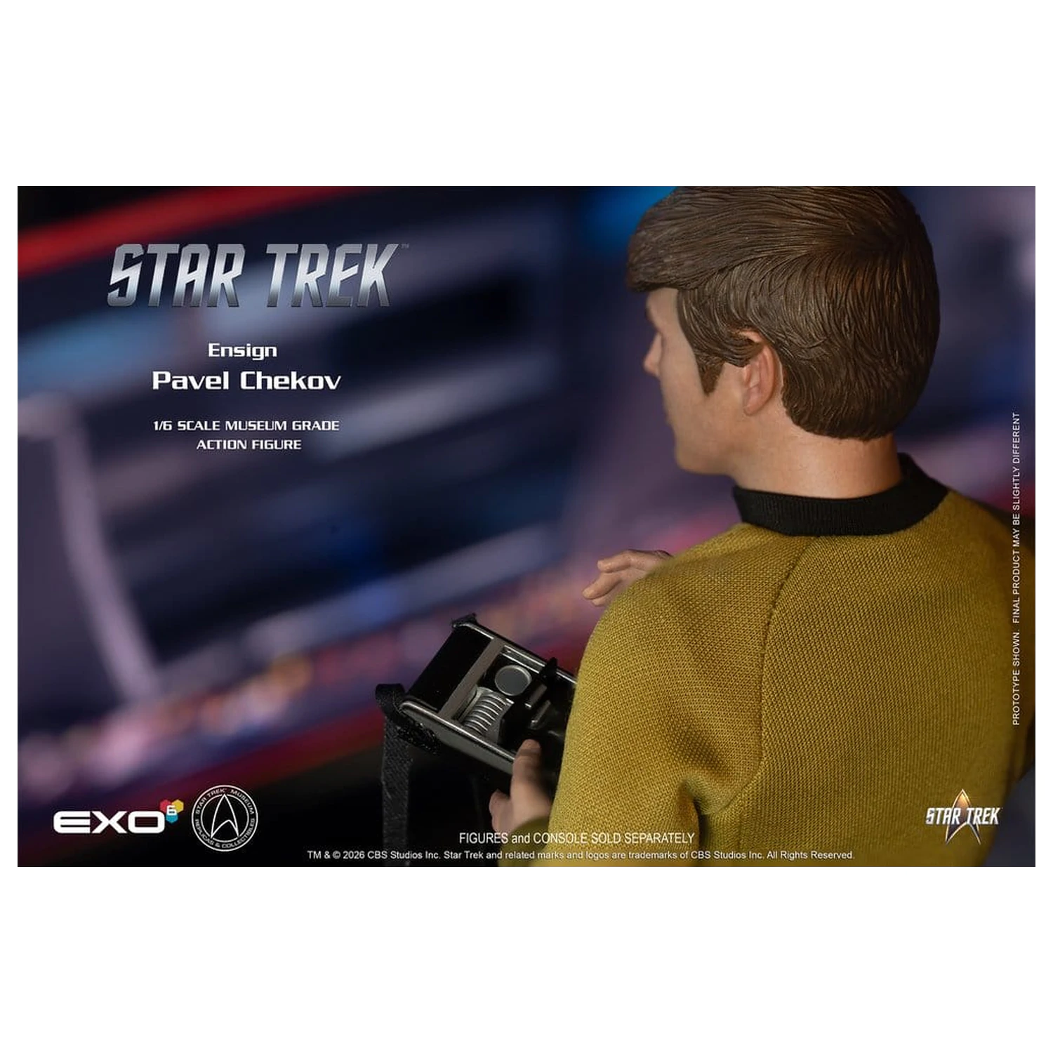 Star Trek: The Original Series akční figurka 1/6 Ensign Pavel Chekov 30 cm fotografii produktu