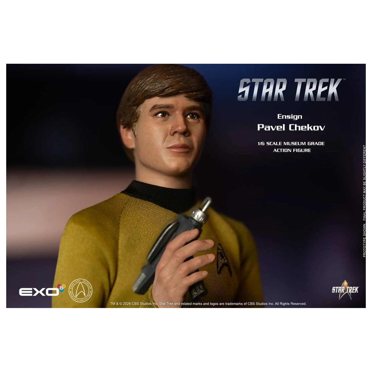 Star Trek: The Original Series akční figurka 1/6 Ensign Pavel Chekov 30 cm fotografii produktu