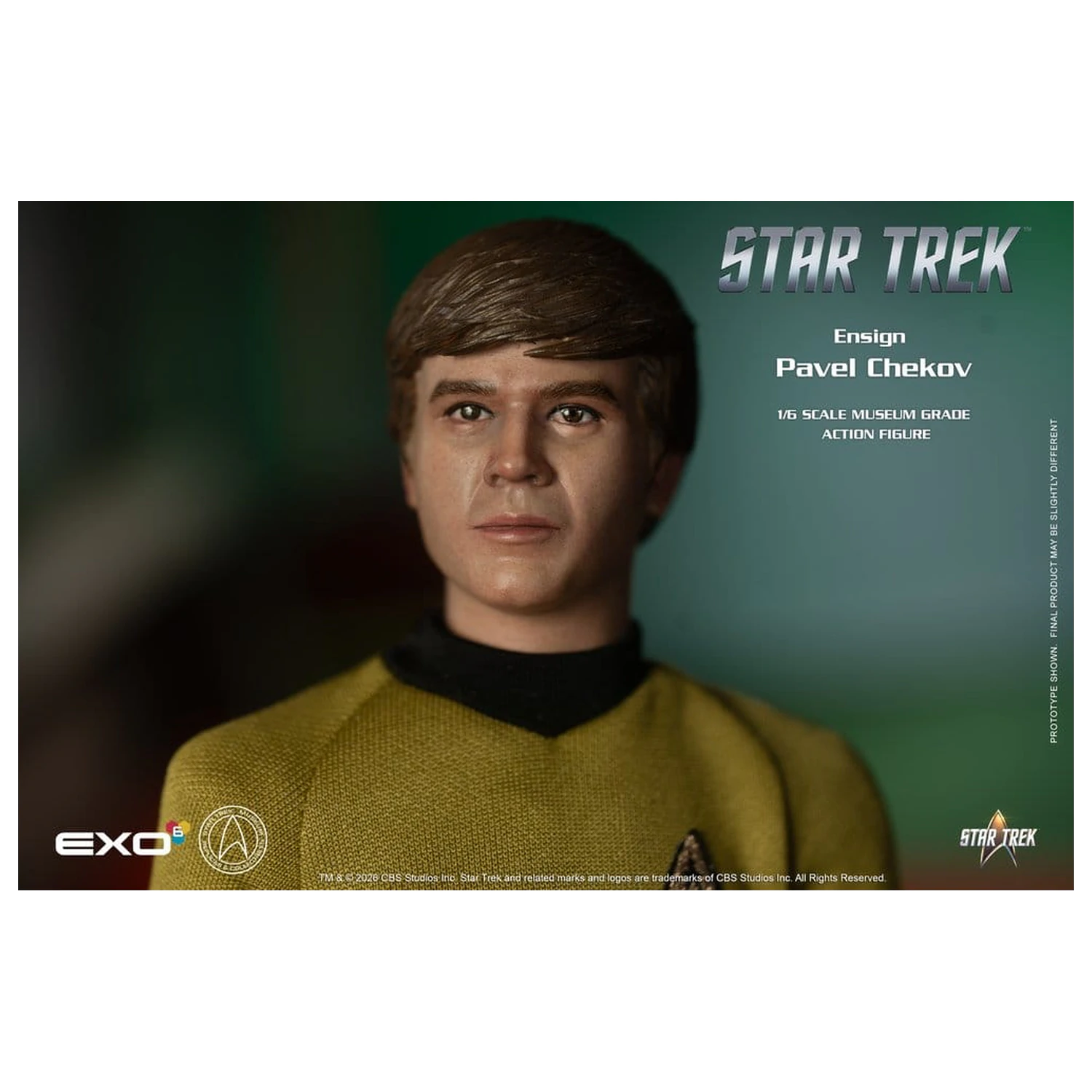 Star Trek: The Original Series akční figurka 1/6 Ensign Pavel Chekov 30 cm fotografii produktu