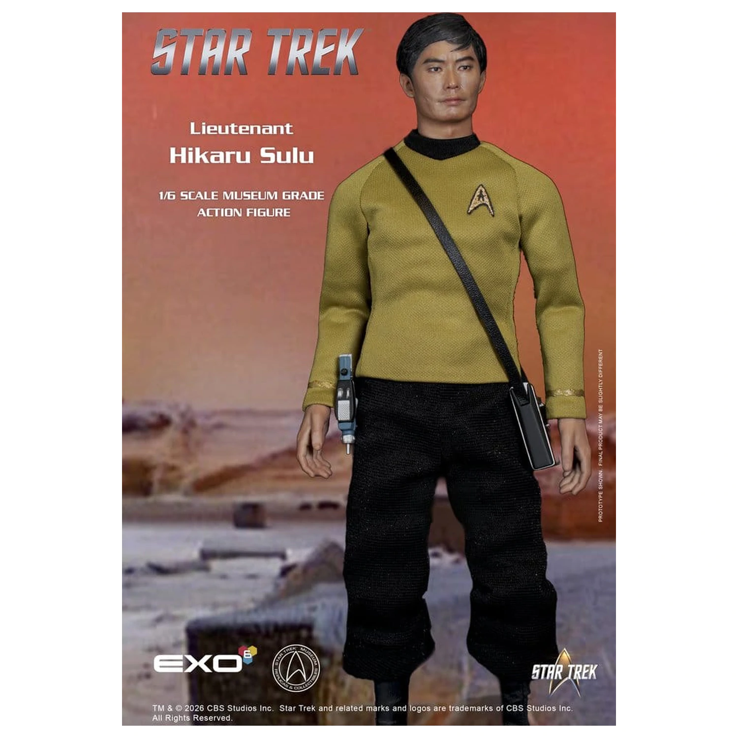 Star Trek: The Original Series akční figurka 1/6 Lt. Sulu 30 cm fotografii produktu