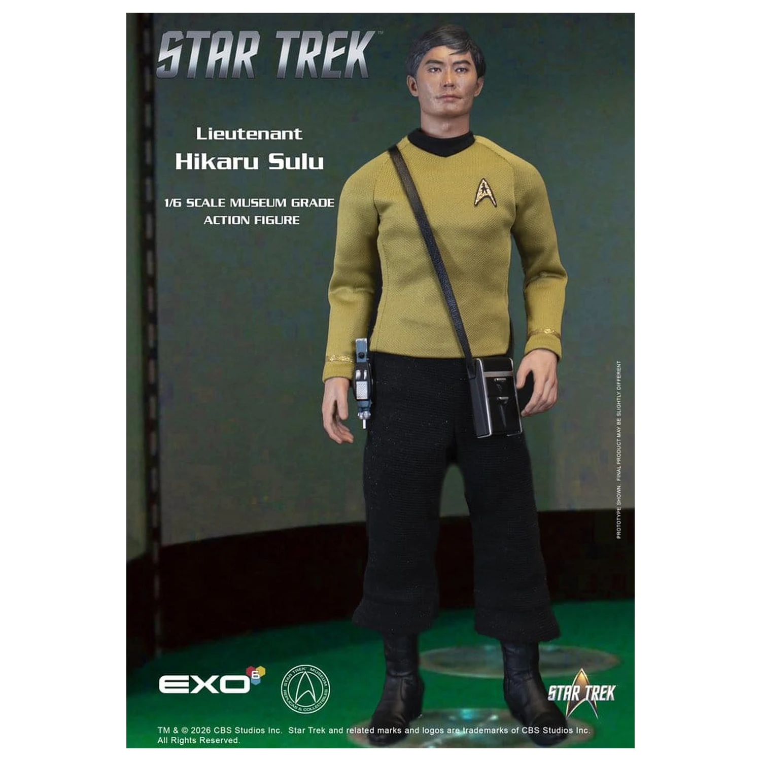 Star Trek: The Original Series akční figurka 1/6 Lt. Sulu 30 cm fotografii produktu