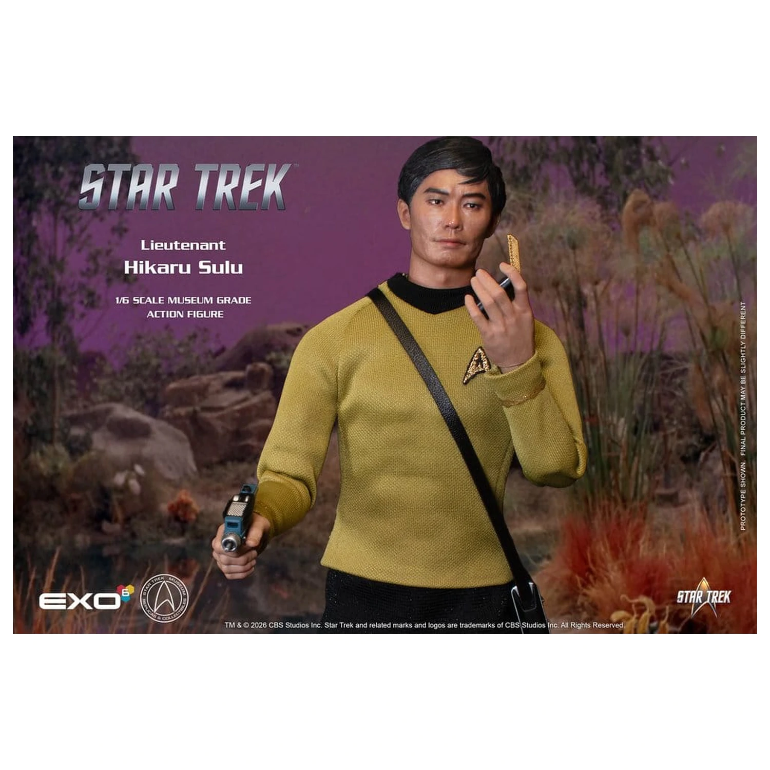 Star Trek: The Original Series akční figurka 1/6 Lt. Sulu 30 cm fotografii produktu