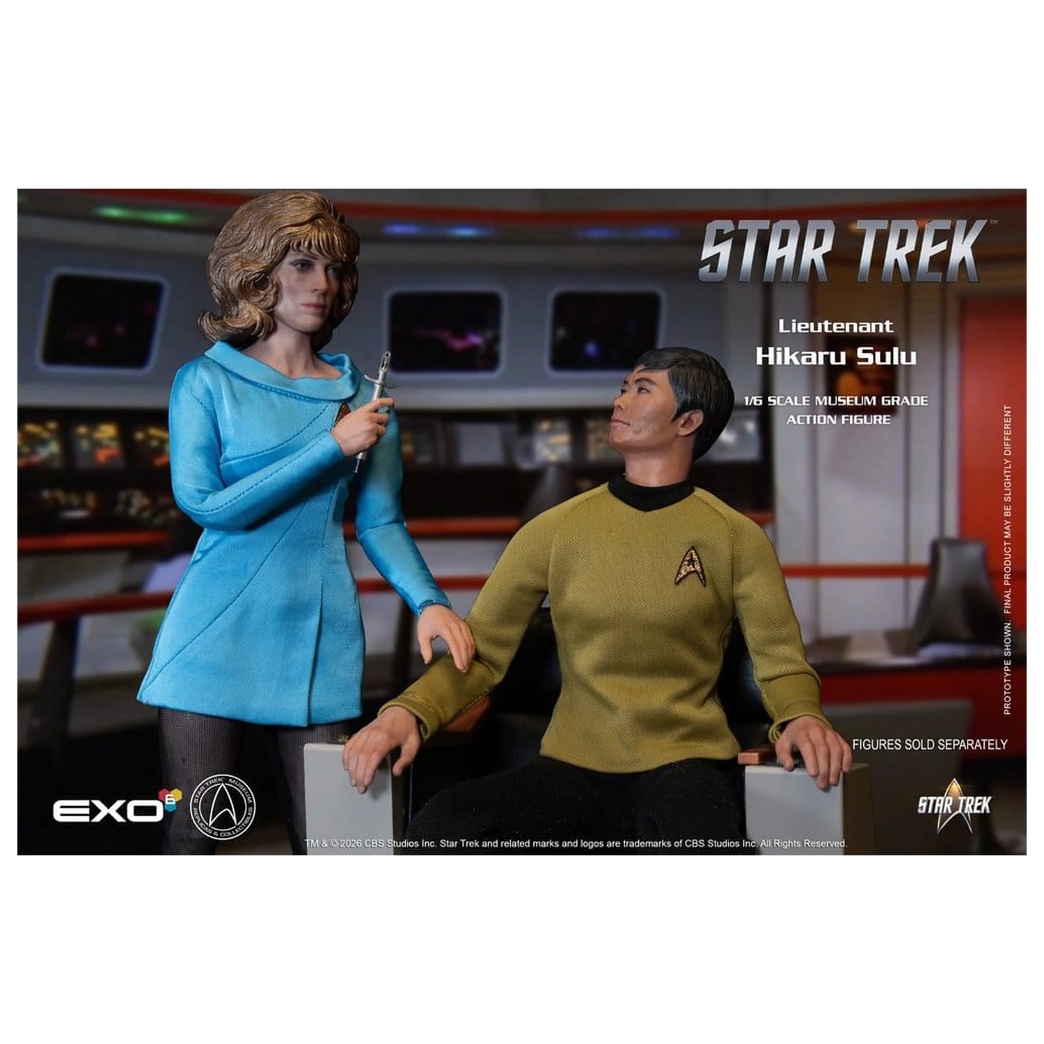 Star Trek: The Original Series akční figurka 1/6 Lt. Sulu 30 cm fotografii produktu