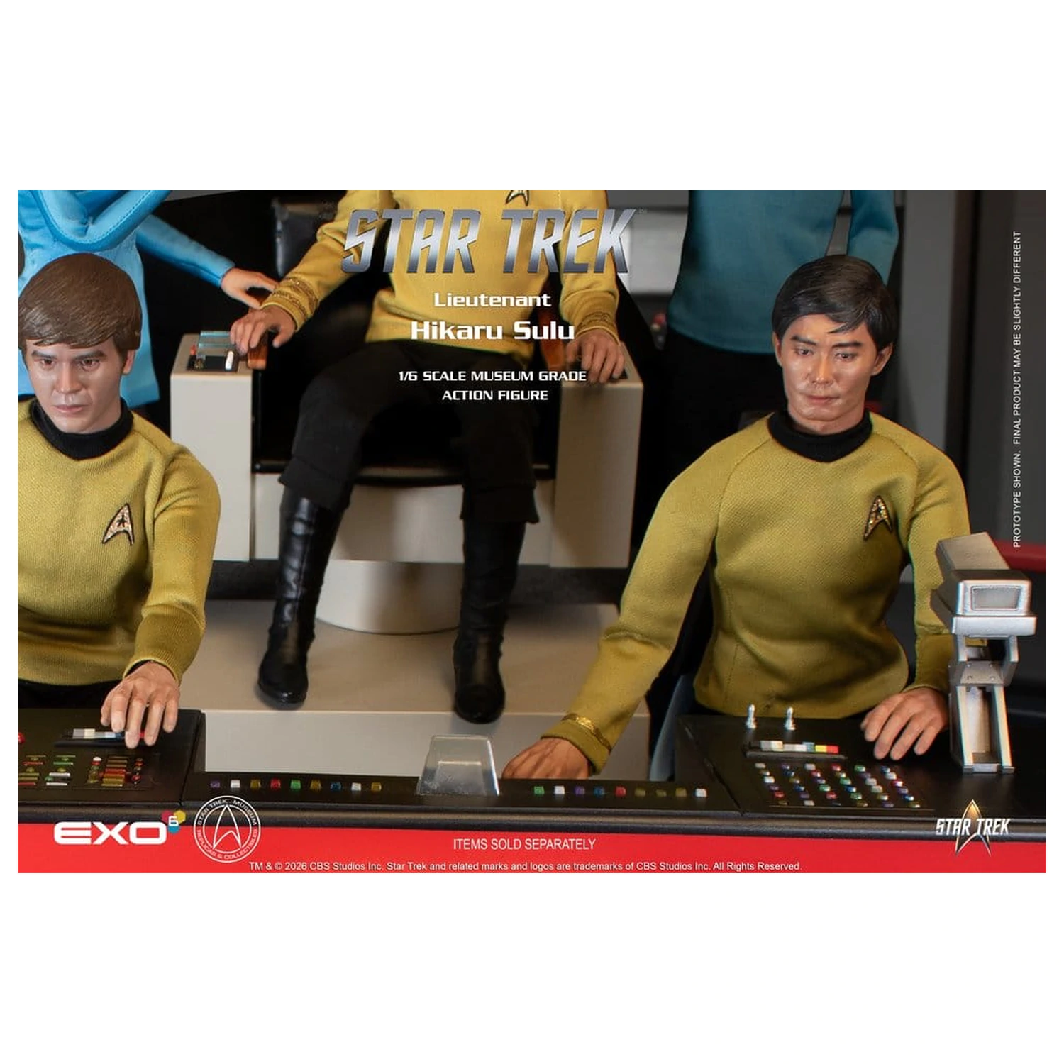 Star Trek: The Original Series akční figurka 1/6 Lt. Sulu 30 cm fotografii produktu