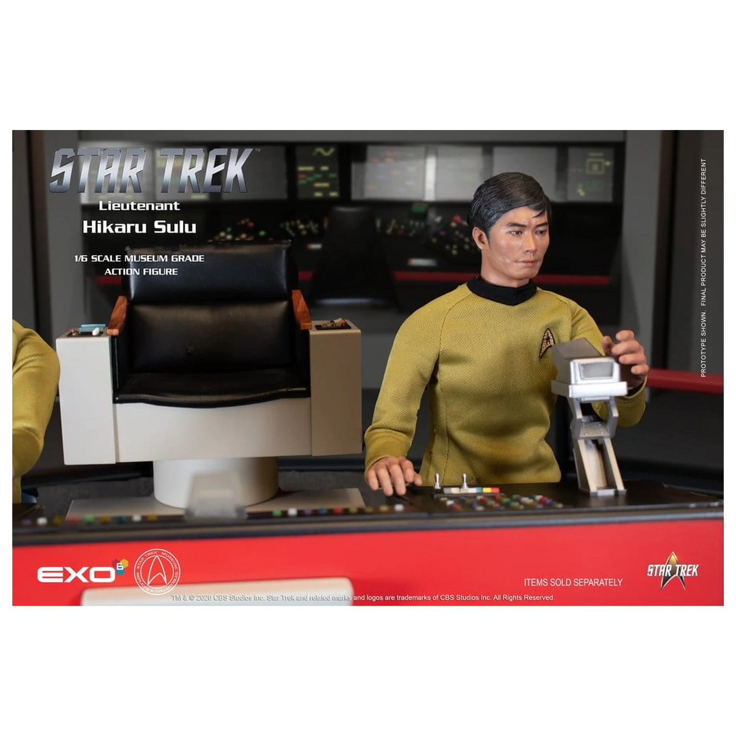 Star Trek: The Original Series akční figurka 1/6 Lt. Sulu 30 cm fotografii produktu