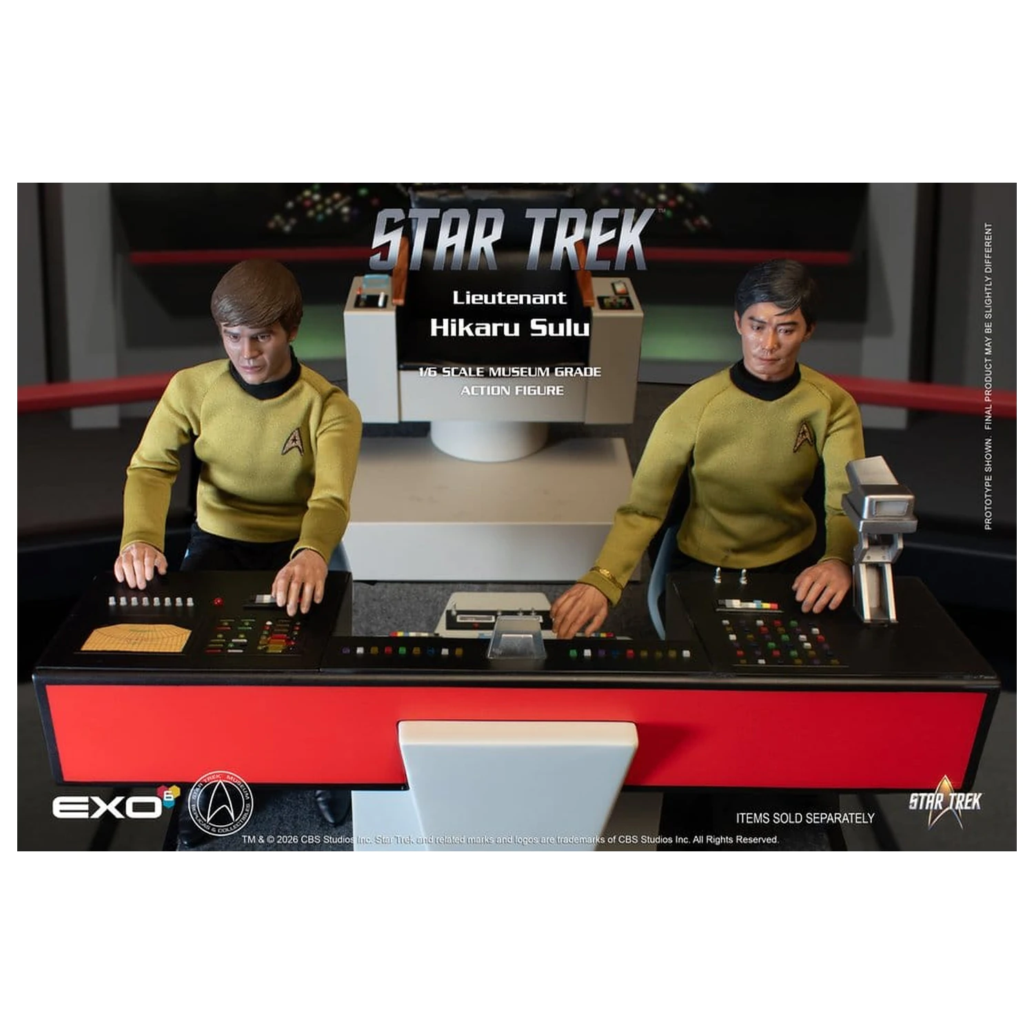 Star Trek: The Original Series akční figurka 1/6 Lt. Sulu 30 cm fotografii produktu