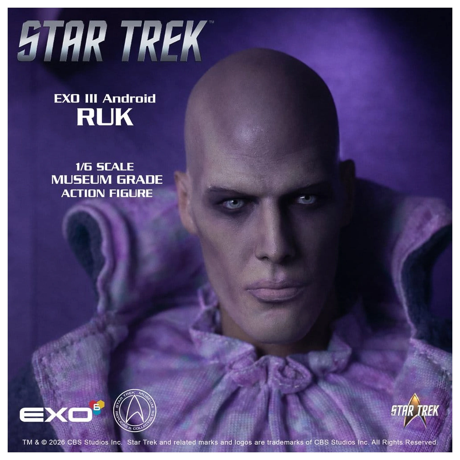 Star Trek: The Original Series Akční figurka 1/6 Ruk EXO III Android 33 cm fotografii produktu