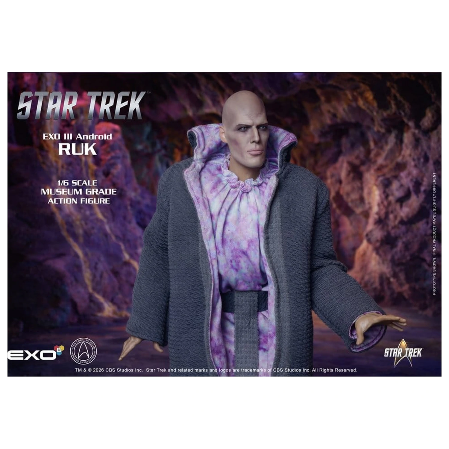 Star Trek: The Original Series Akční figurka 1/6 Ruk EXO III Android 33 cm fotografii produktu