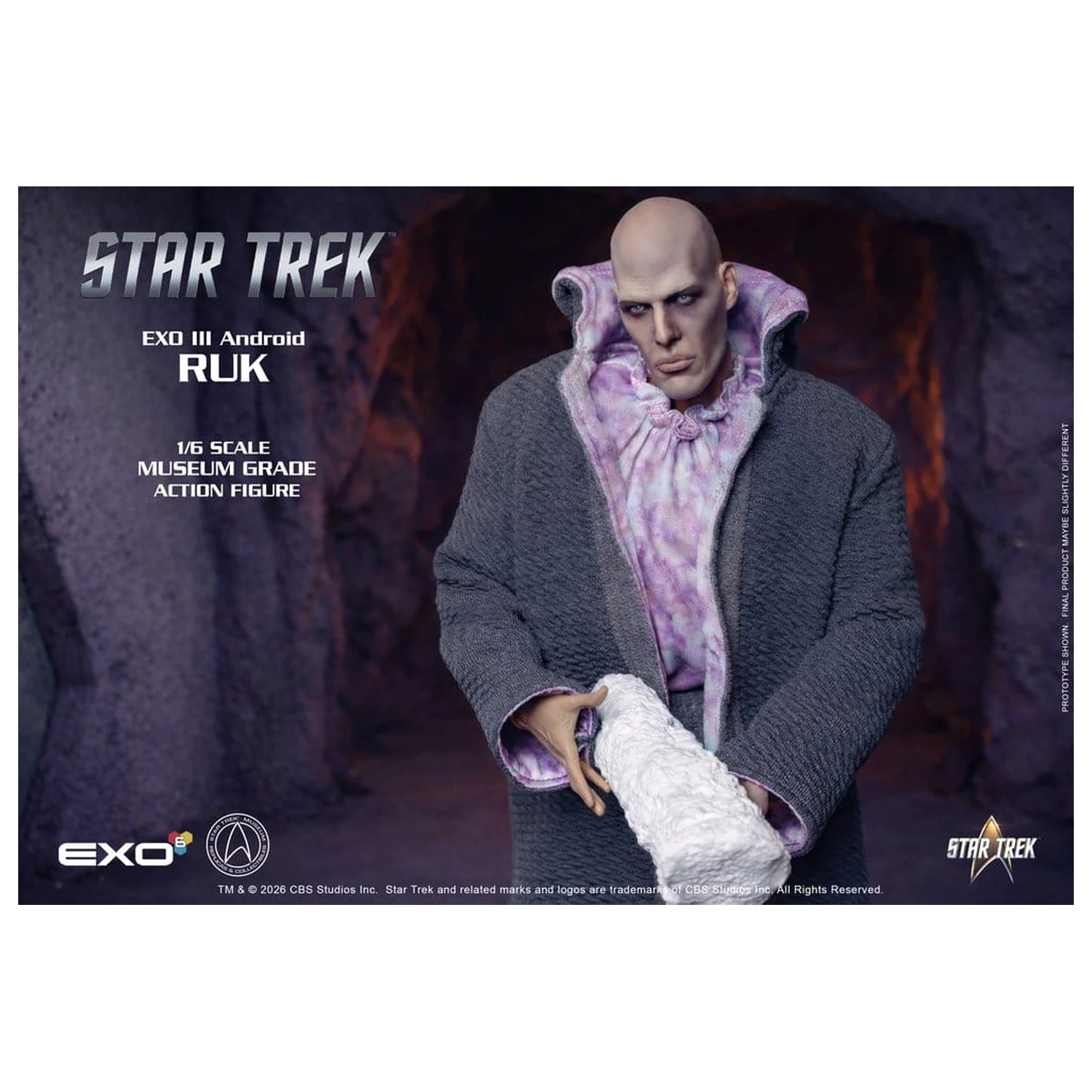 Star Trek: The Original Series Akční figurka 1/6 Ruk EXO III Android 33 cm fotografii produktu