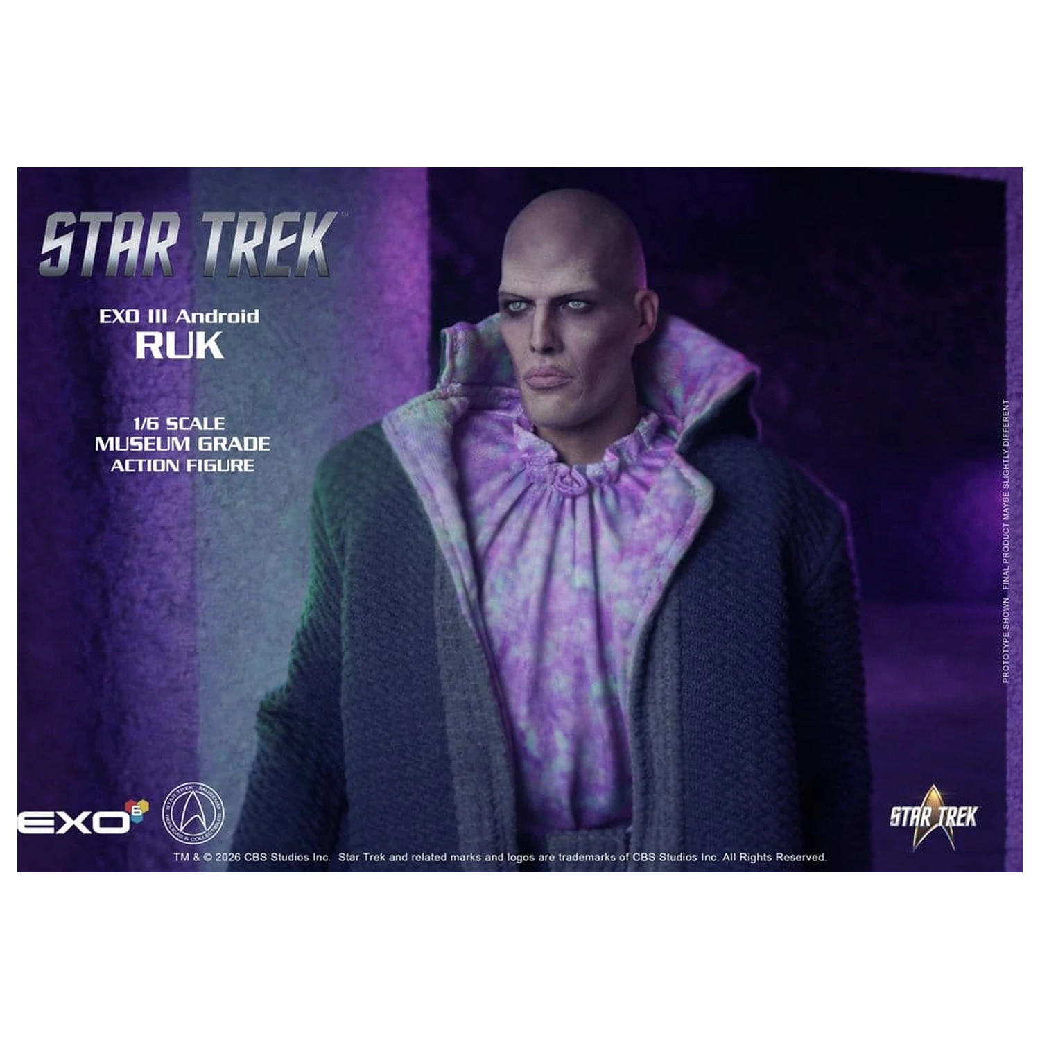 Star Trek: The Original Series Akční figurka 1/6 Ruk EXO III Android 33 cm fotografii produktu