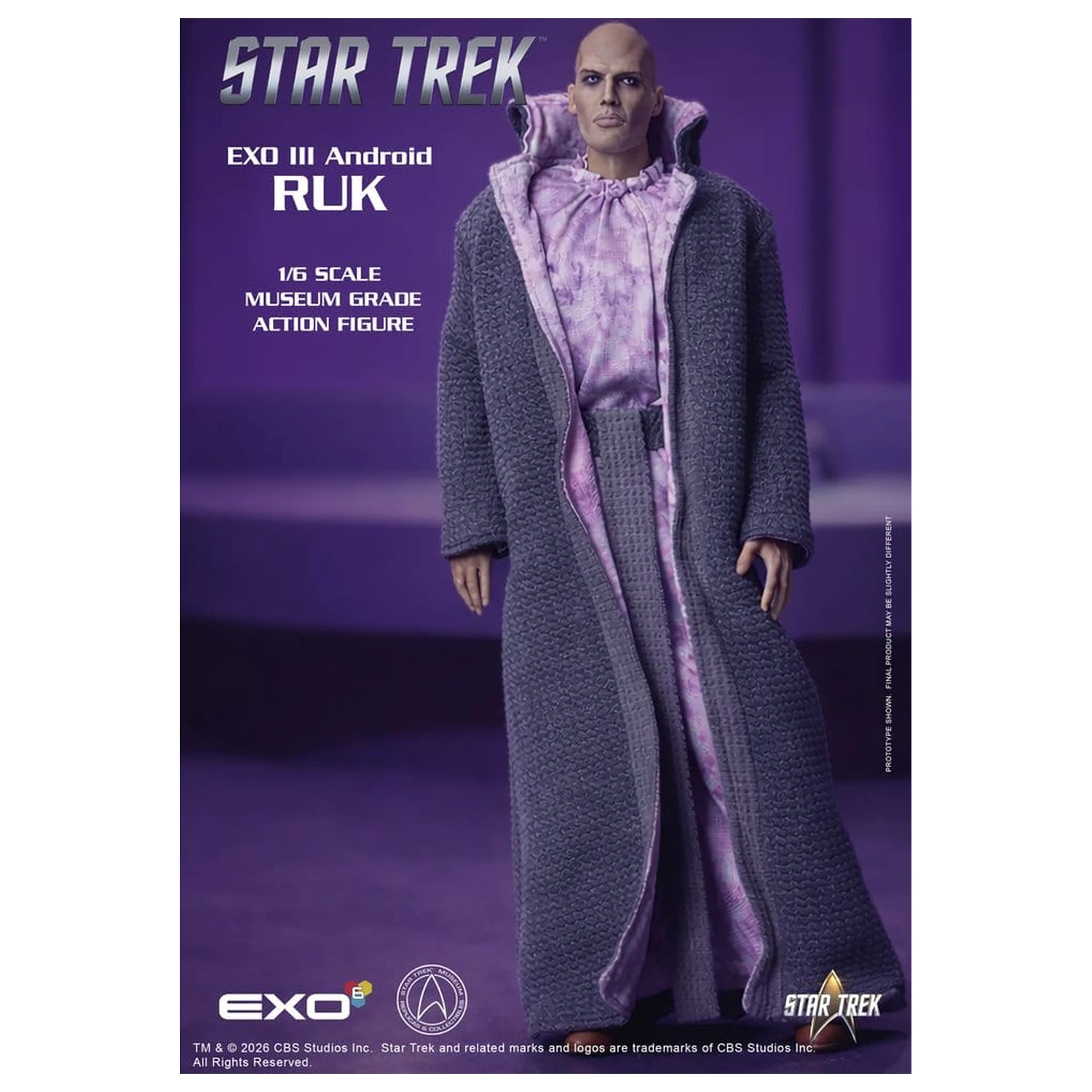 Star Trek: The Original Series Akční figurka 1/6 Ruk EXO III Android 33 cm fotografii produktu