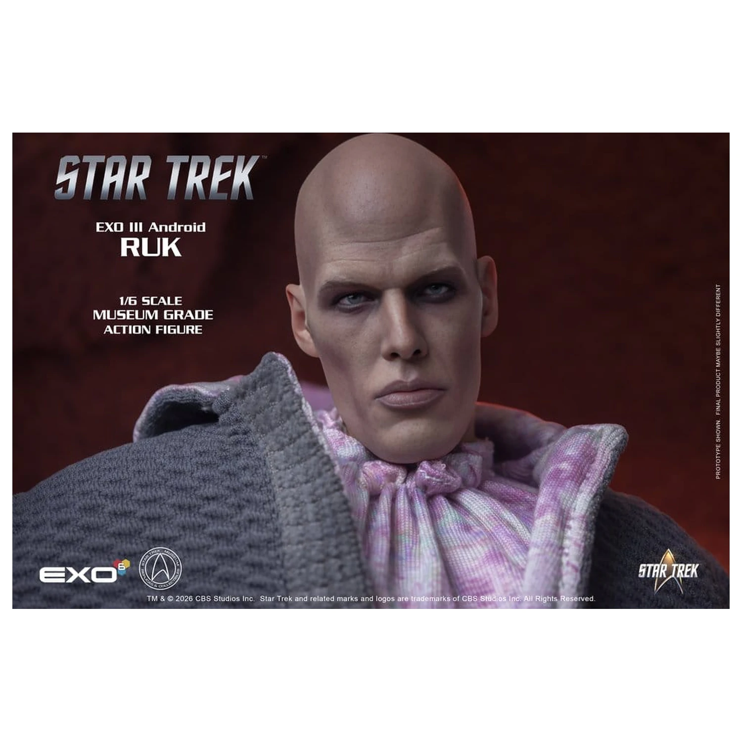 Star Trek: The Original Series Akční figurka 1/6 Ruk EXO III Android 33 cm fotografii produktu