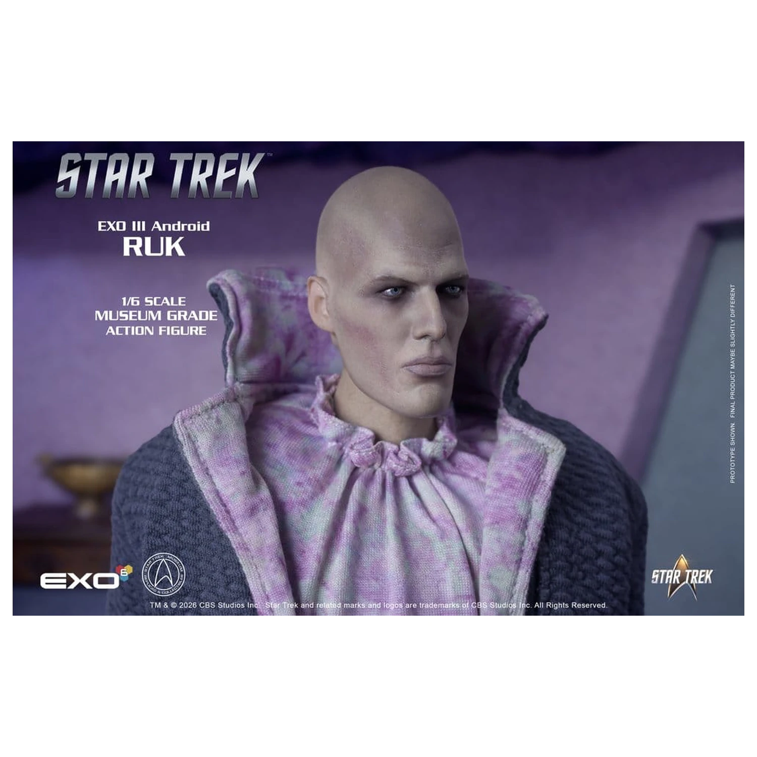 Star Trek: The Original Series Akční figurka 1/6 Ruk EXO III Android 33 cm fotografii produktu