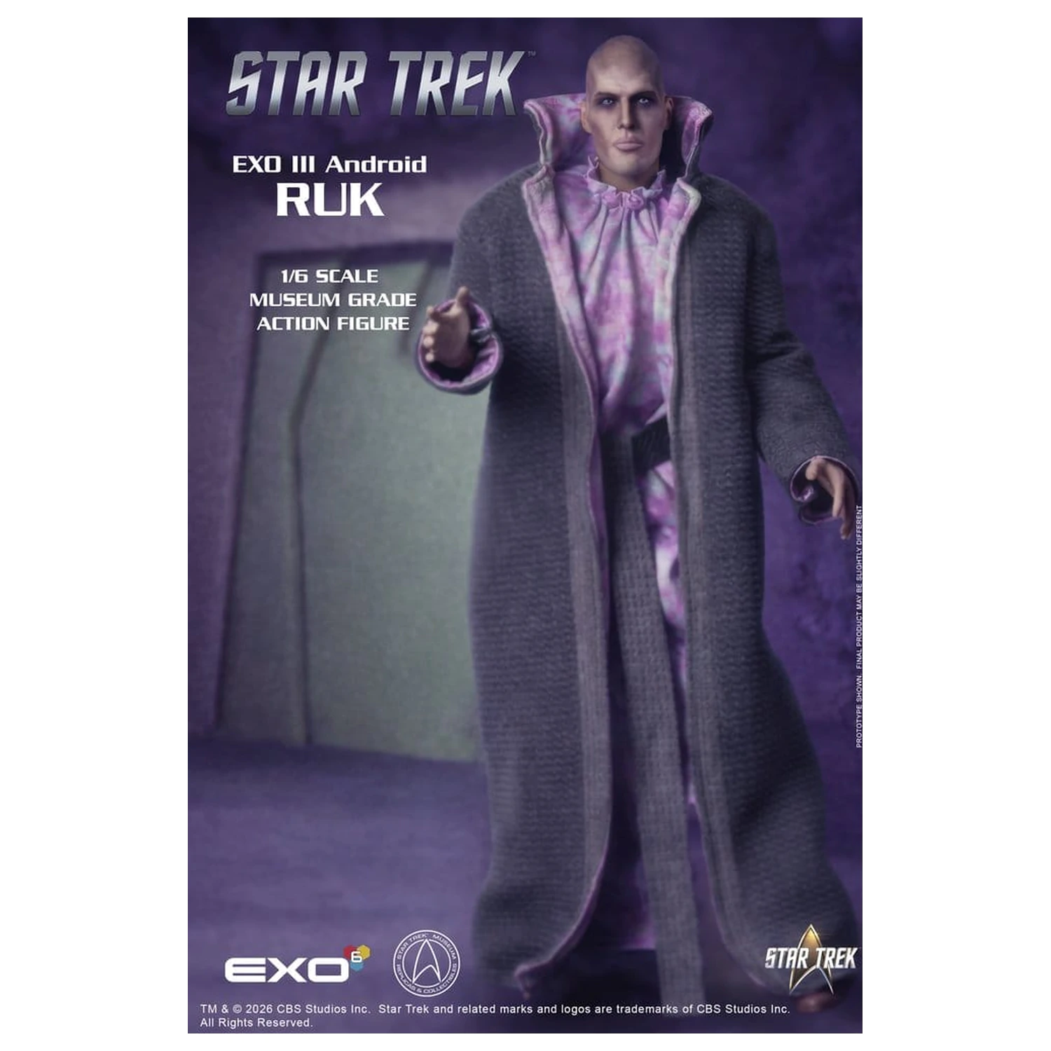 Star Trek: The Original Series Akční figurka 1/6 Ruk EXO III Android 33 cm fotografii produktu