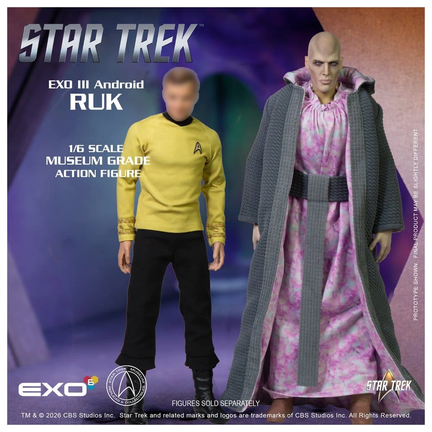 Star Trek: The Original Series Akční figurka 1/6 Ruk EXO III Android 33 cm fotografii produktu