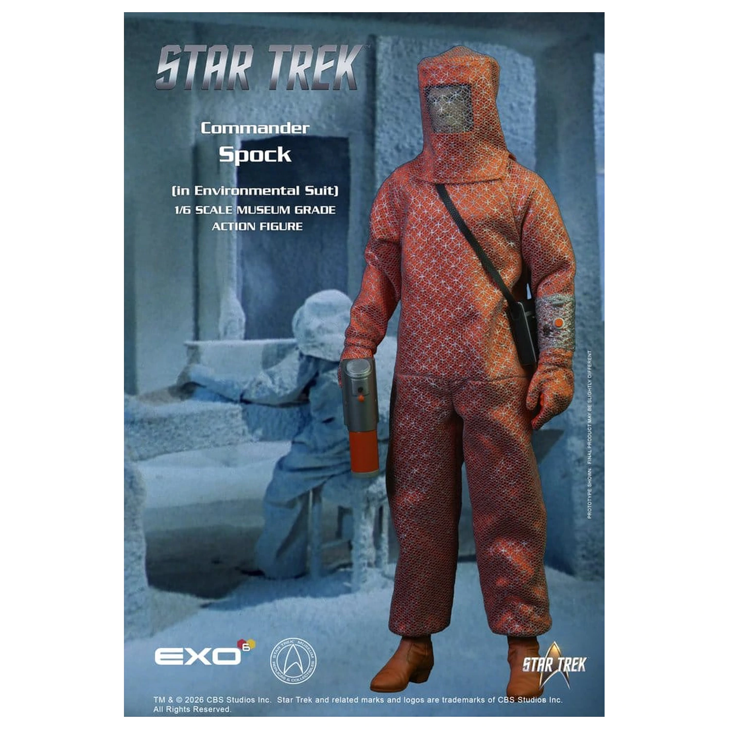 Star Trek: The Original Series Akční figurka 1/6 Spock (v ekologickém skafandru) 30 cm fotografii produktu