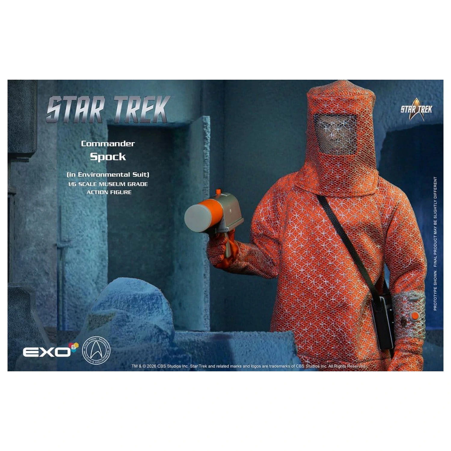 Star Trek: The Original Series Akční figurka 1/6 Spock (v ekologickém skafandru) 30 cm fotografii produktu
