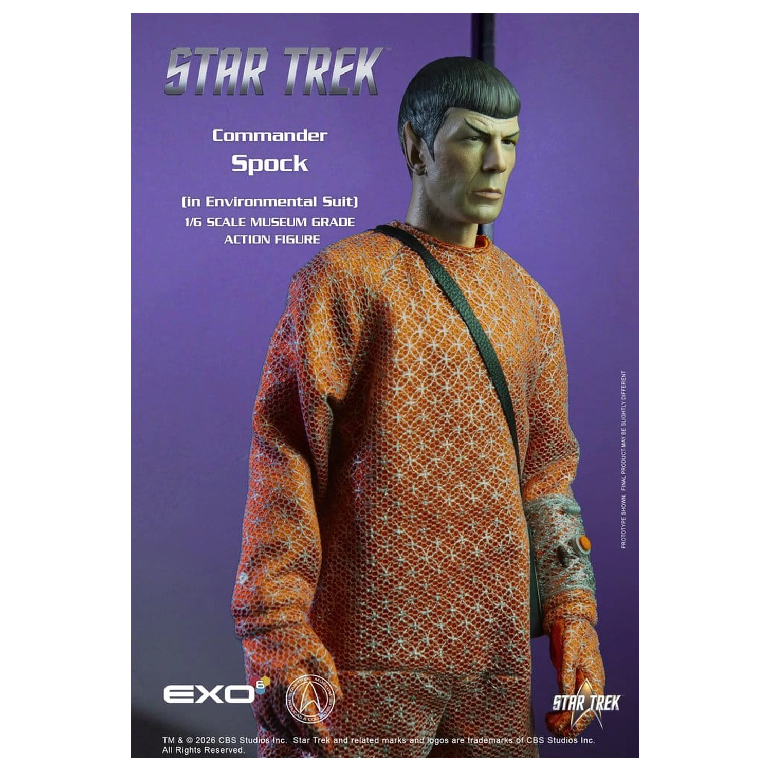 Star Trek: The Original Series Akční figurka 1/6 Spock (v ekologickém skafandru) 30 cm fotografii produktu