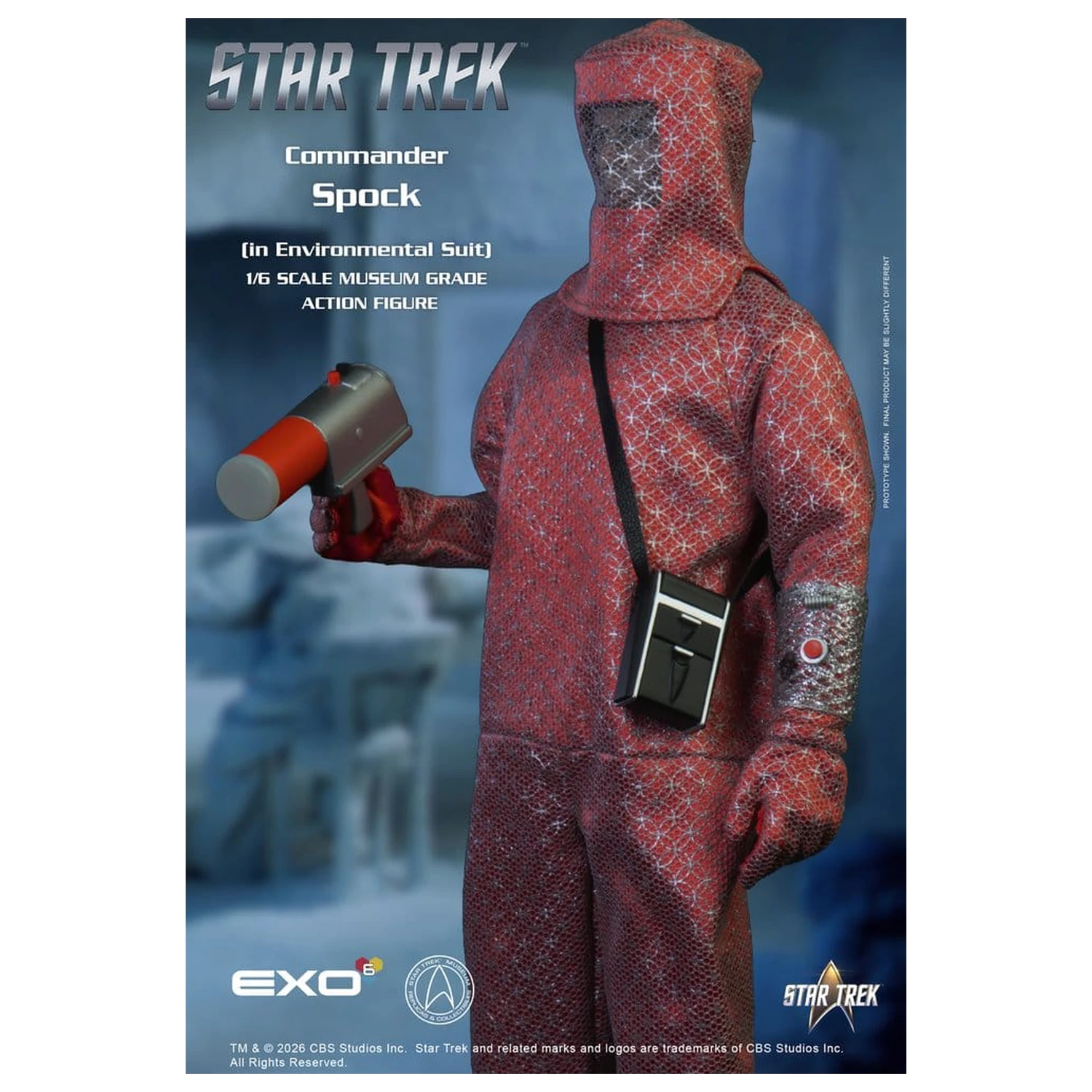 Star Trek: The Original Series Akční figurka 1/6 Spock (v ekologickém skafandru) 30 cm fotografii produktu