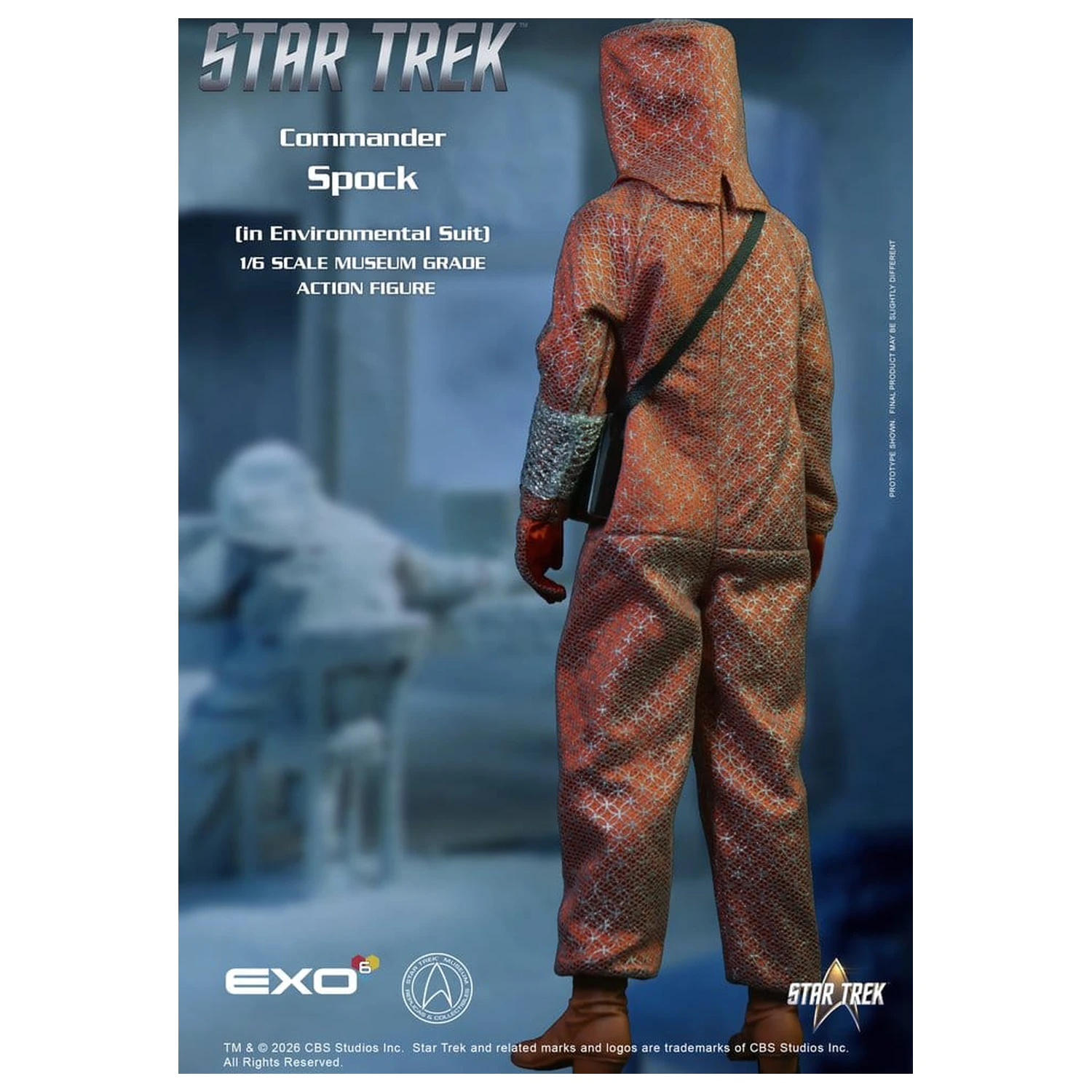 Star Trek: The Original Series Akční figurka 1/6 Spock (v ekologickém skafandru) 30 cm fotografii produktu