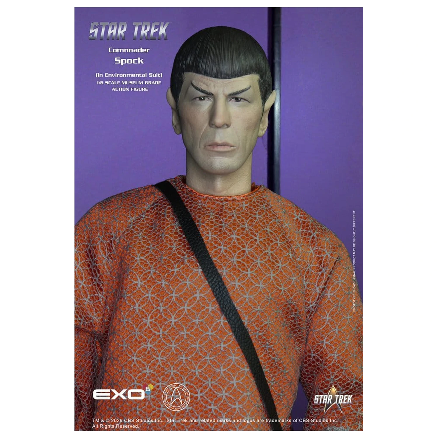 Star Trek: The Original Series Akční figurka 1/6 Spock (v ekologickém skafandru) 30 cm fotografii produktu