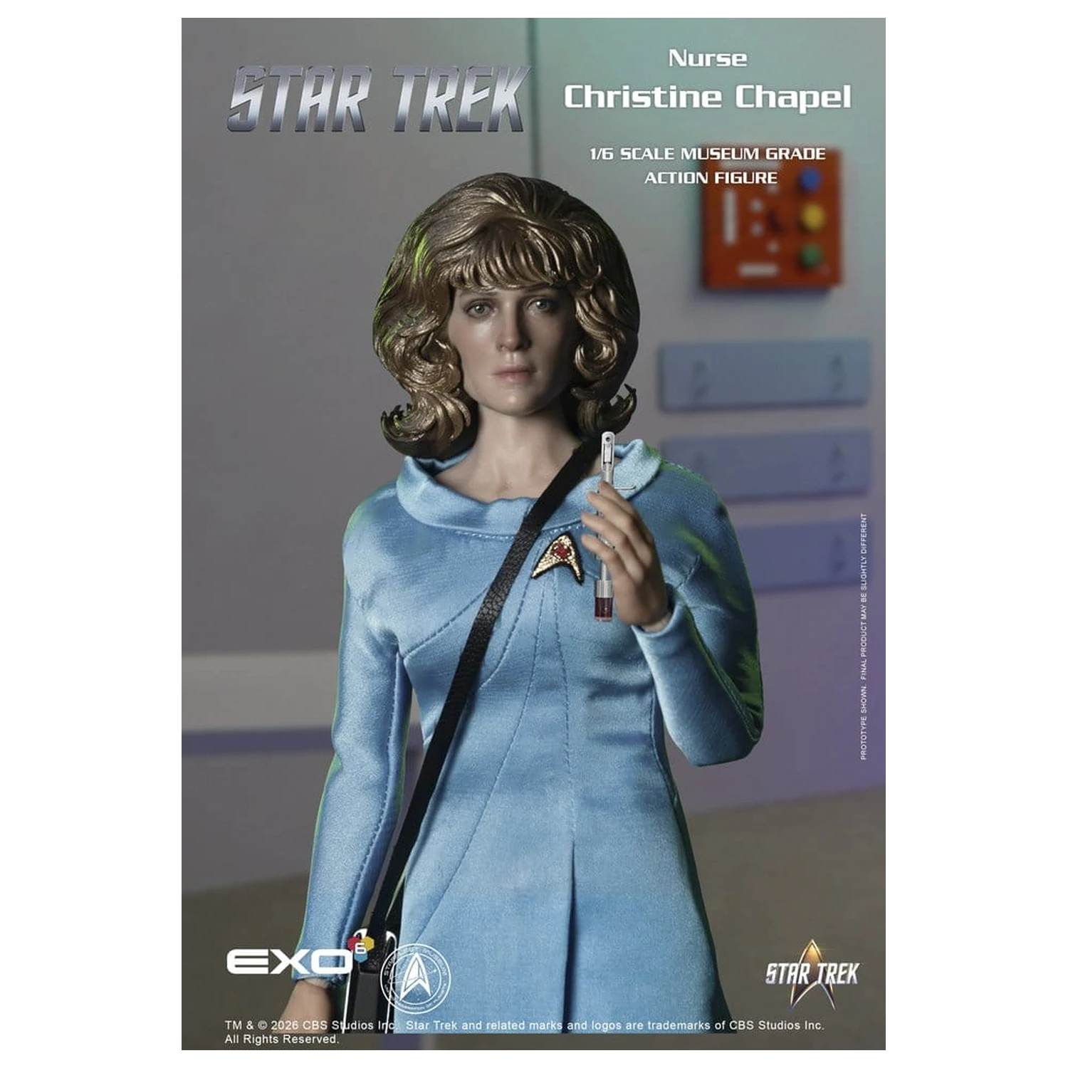 Star Trek: The Original Series Sběratelská akční figurka 1/6 Nurse Christine Chapel 28 cm fotografii produktu