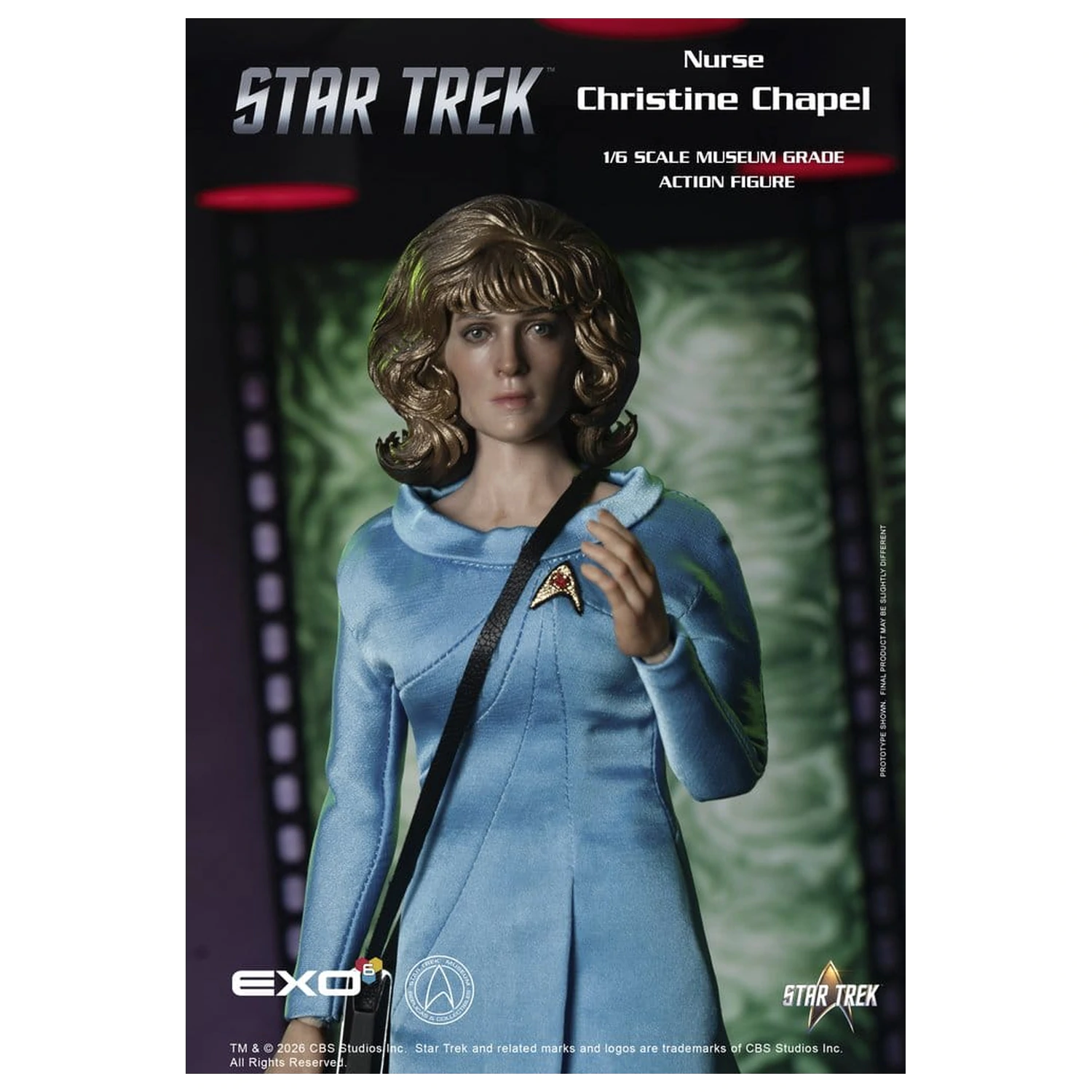 Star Trek: The Original Series Sběratelská akční figurka 1/6 Nurse Christine Chapel 28 cm fotografii produktu