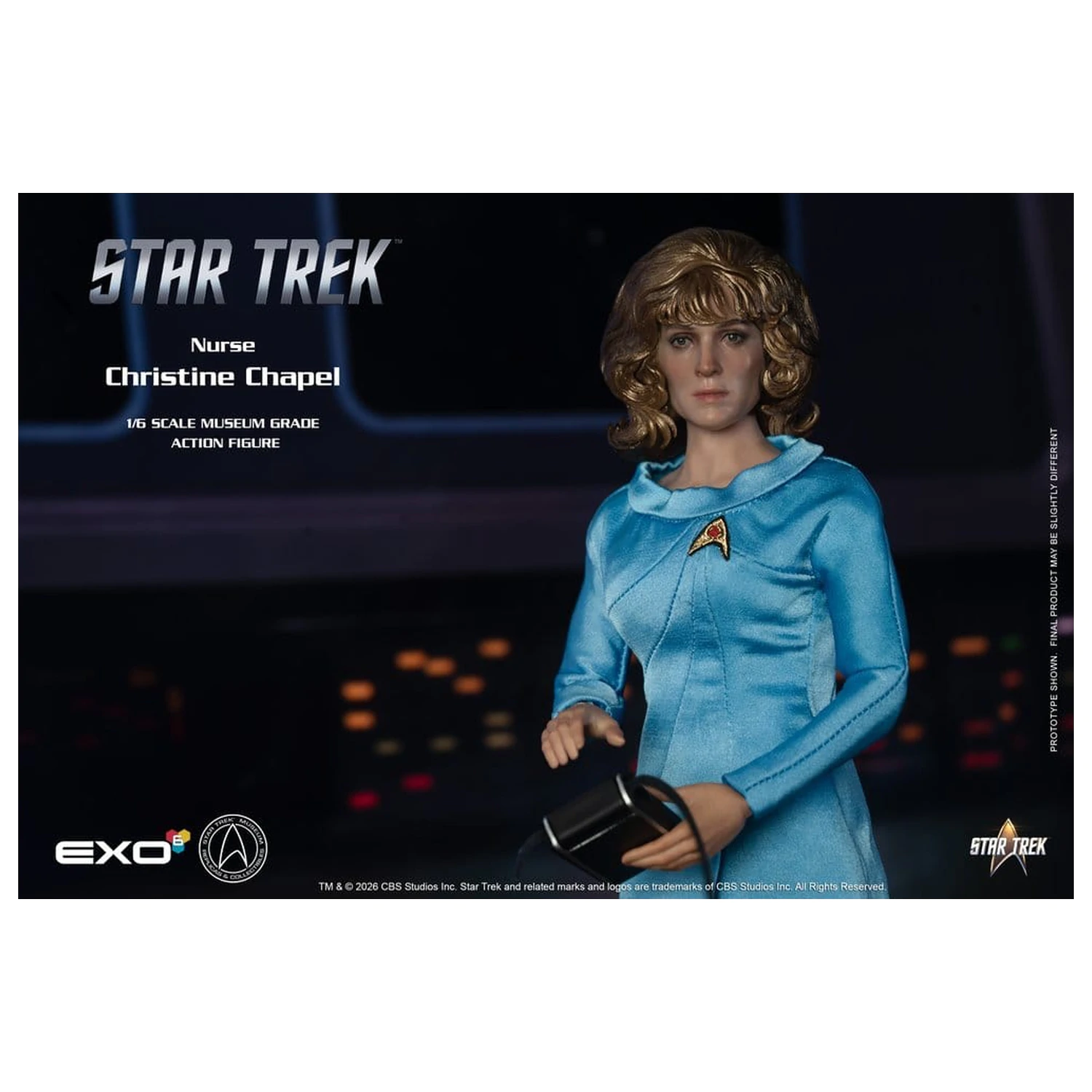 Star Trek: The Original Series Sběratelská akční figurka 1/6 Nurse Christine Chapel 28 cm fotografii produktu