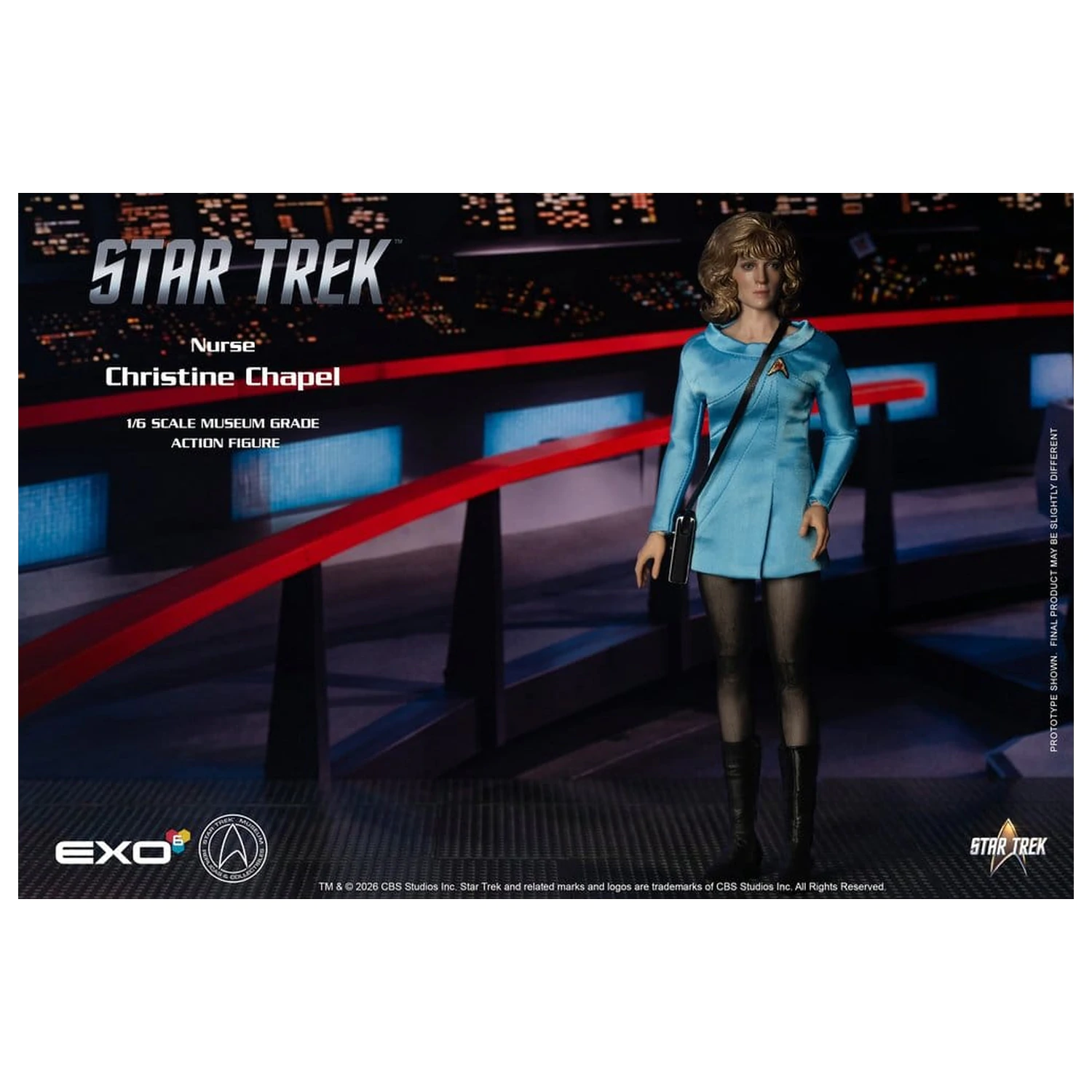 Star Trek: The Original Series Sběratelská akční figurka 1/6 Nurse Christine Chapel 28 cm fotografii produktu