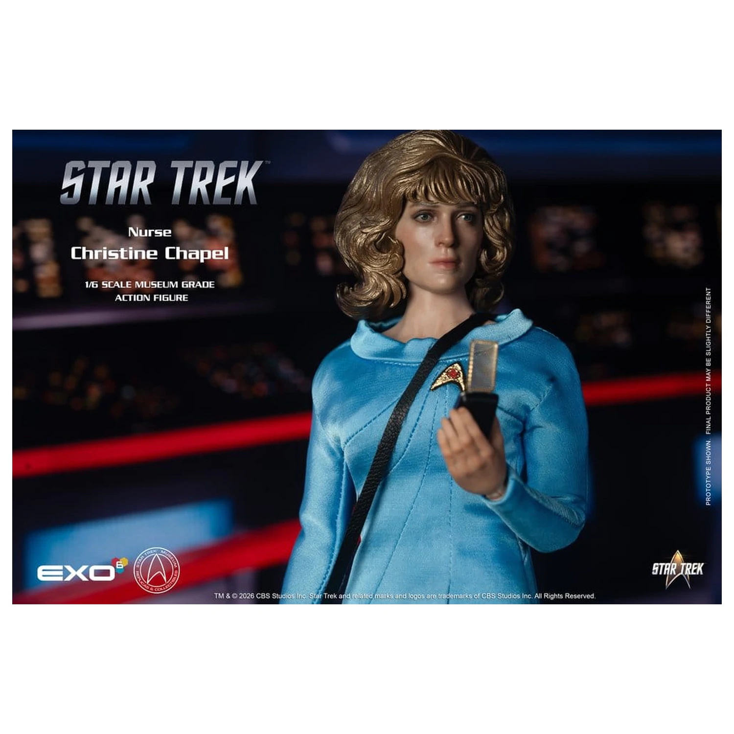 Star Trek: The Original Series Sběratelská akční figurka 1/6 Nurse Christine Chapel 28 cm fotografii produktu