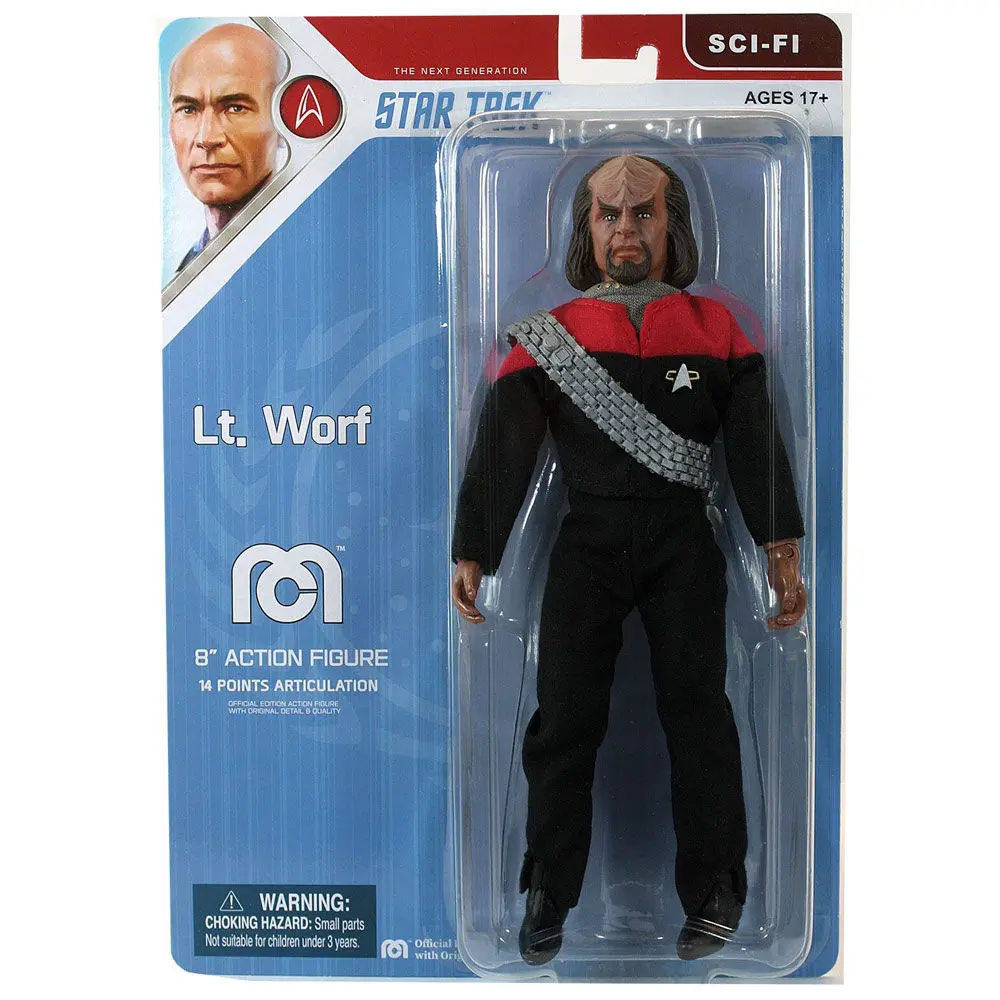 Star Trek TNG Action Figure Lt. Worf Limited Edition 20 cm Akční figurka fotografii produktu