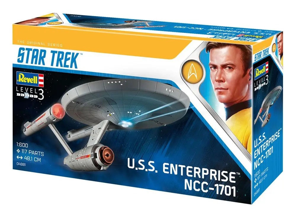 Star Trek TOS Model Kit 1/600 U.S.S. Enterprise NCC-1701 48 cm Stavebnice modelu fotografii produktu